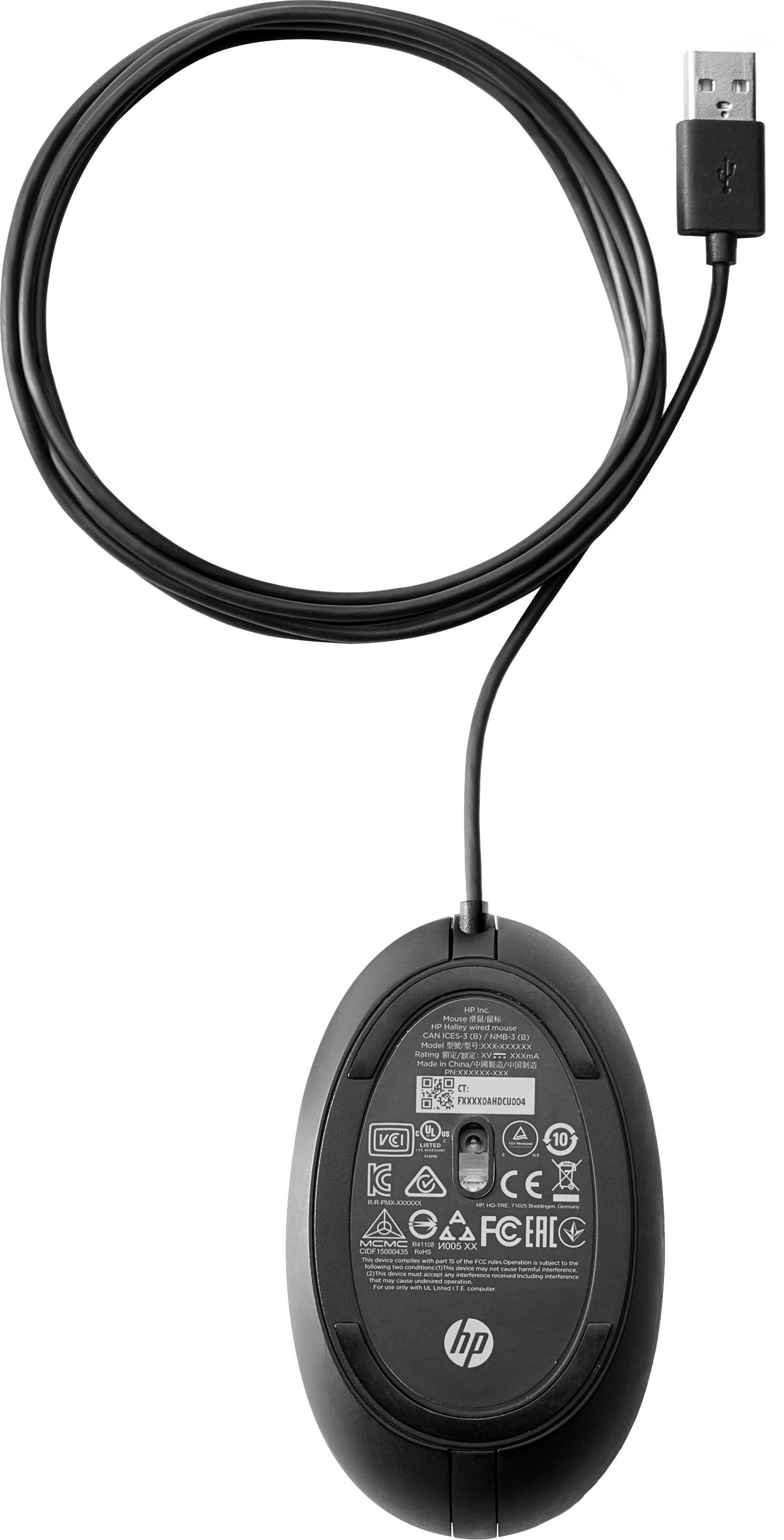 HP Wired Desktop 320M Mouse Maus (kabelgebunden)