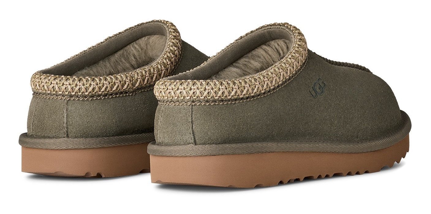 UGG K TASMAN II Hausschuh, Plateau Clog, Mule, Pantoffel mit Lammwolle