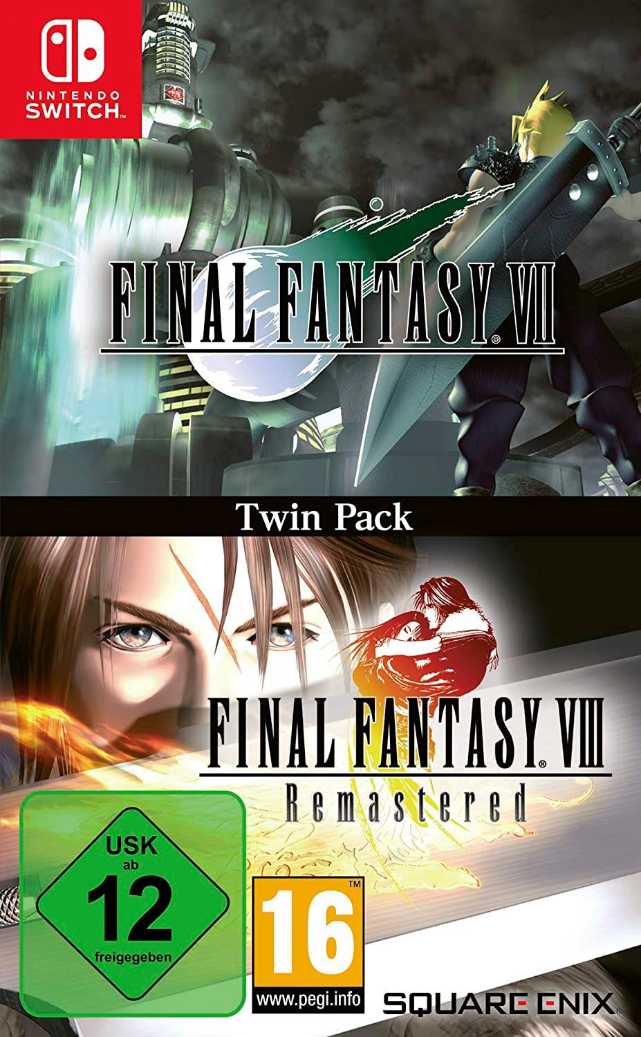 Final Fantasy VII & Final Fantasy VIII Remastered Nintendo