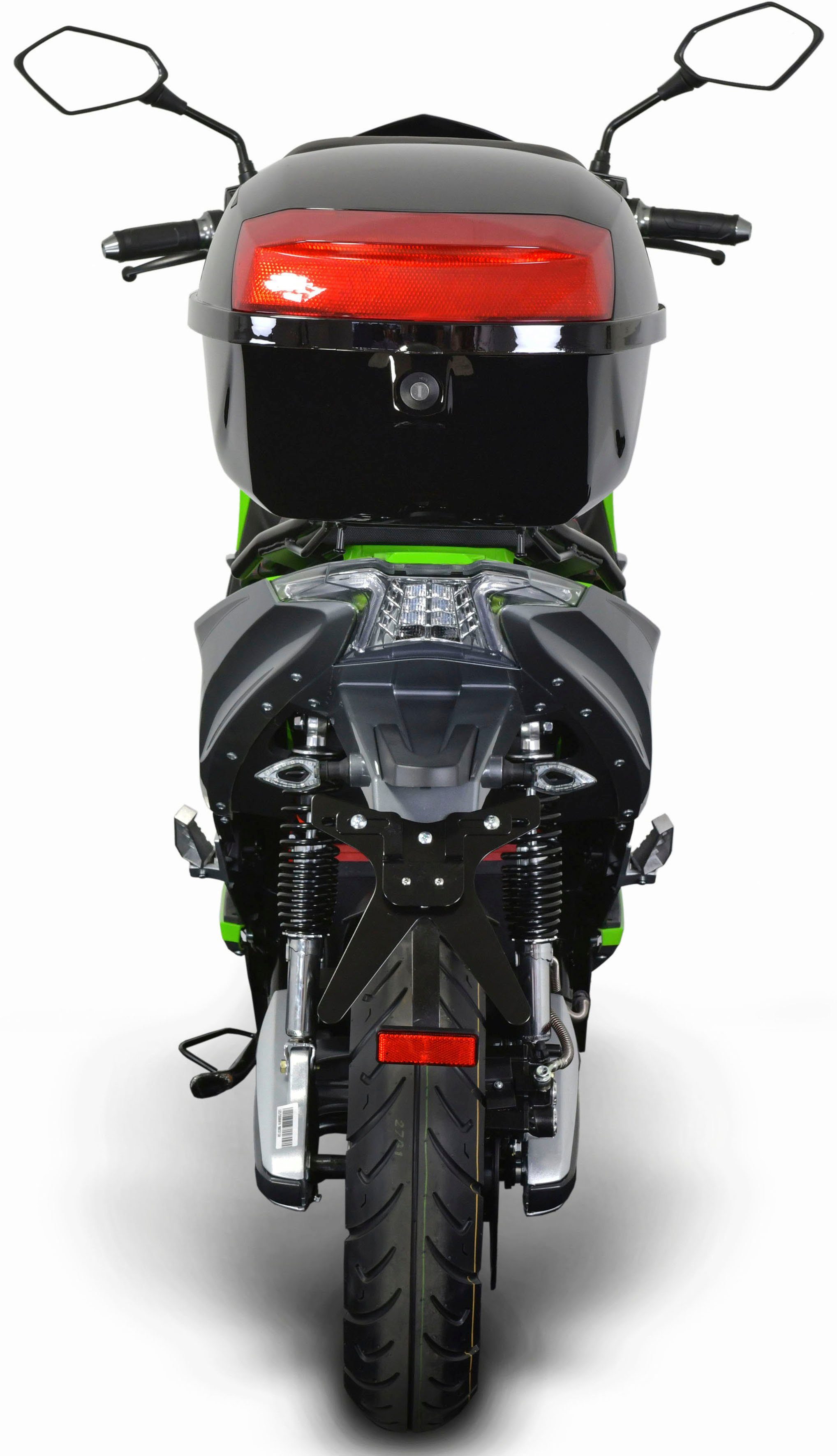UNION 45Kmh GT TC, 45 eStriker schwarz/grün E-Motorroller km/h inkl.