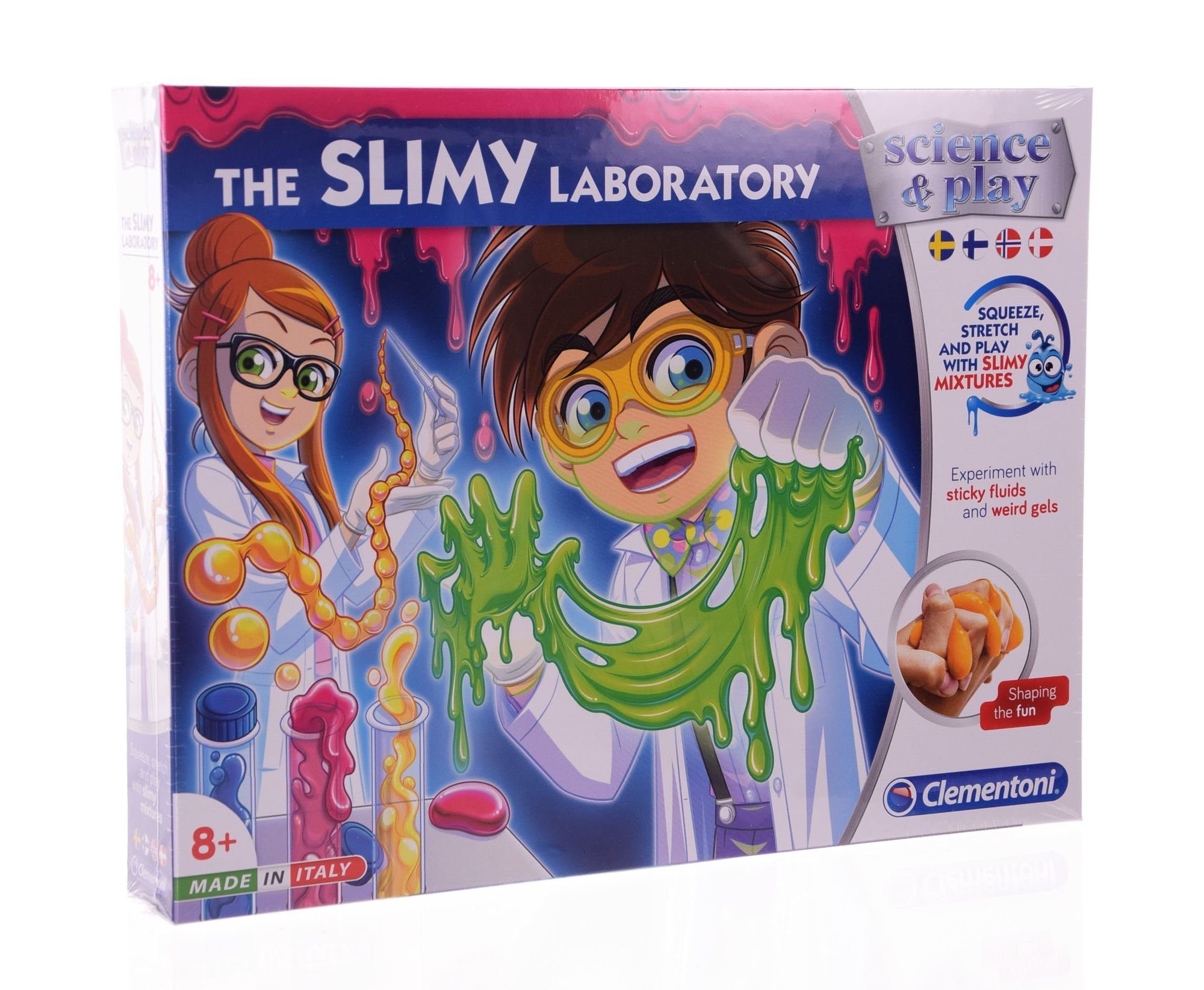Clementoni® Puzzle Clementoni The Slimy Laboratory, Puzzleteile