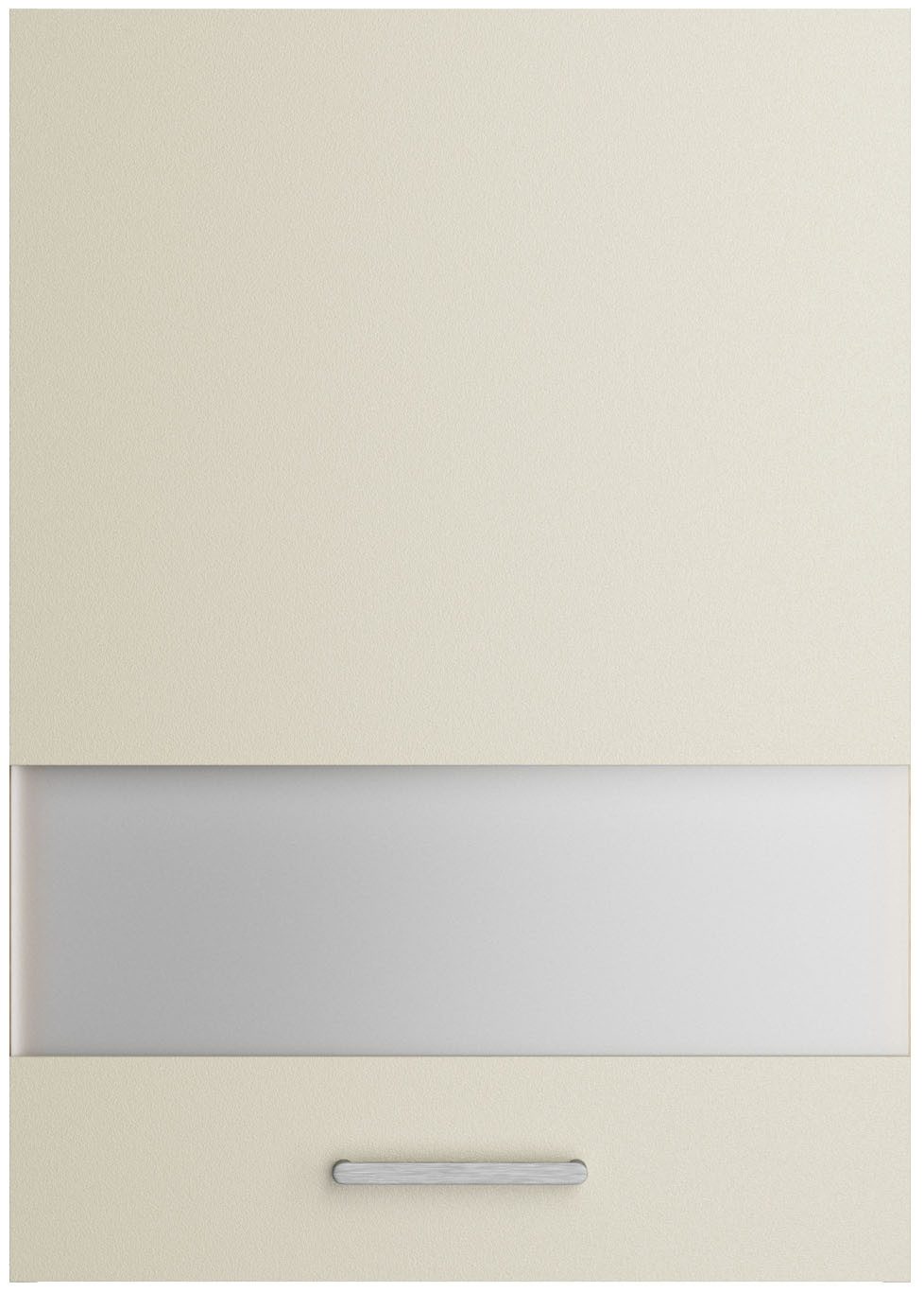 KOCHSTATION Hängeschrank KS-Lucy Breite 50 cm, mit 1 Segmentglastür, 2 Einlegeböden, Soft-Close