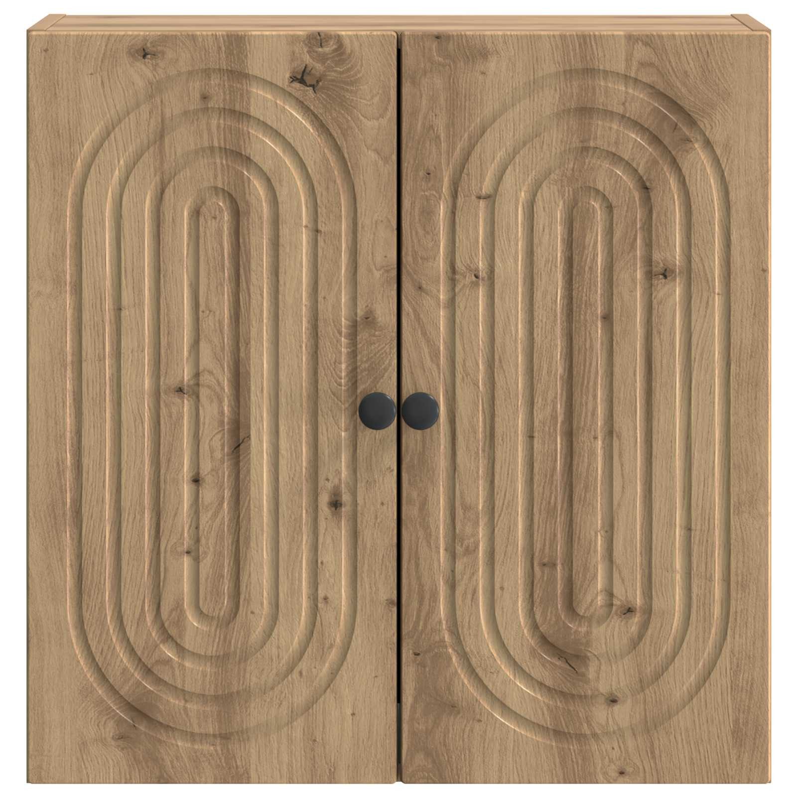 vidaXL Hängeschrank 59 x 31 x 60 cm Hängeschrank Wandschrank Artisan-Eiche 59x31x60 cm Hol