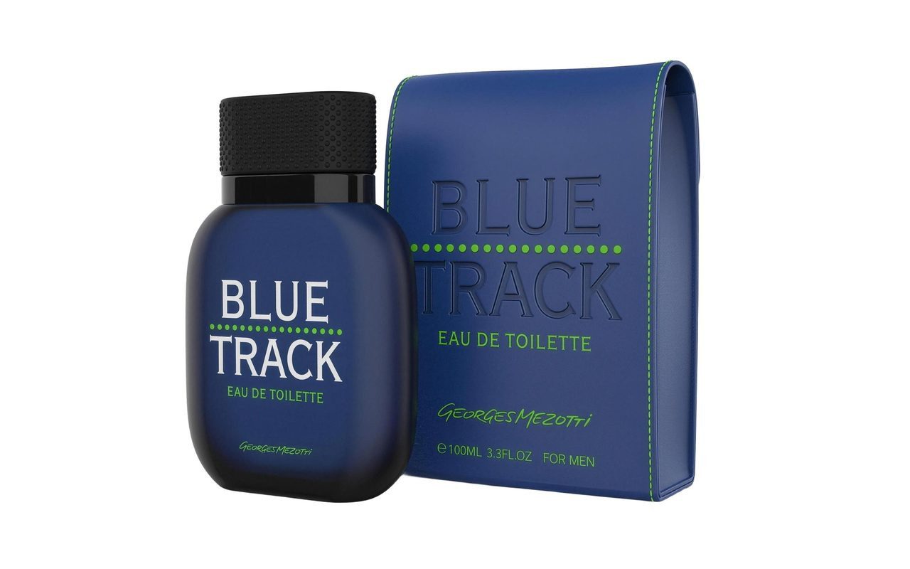 Georges Mezotti Eau de Toilette EDT 100ml"Blue Track", 1-tlg.