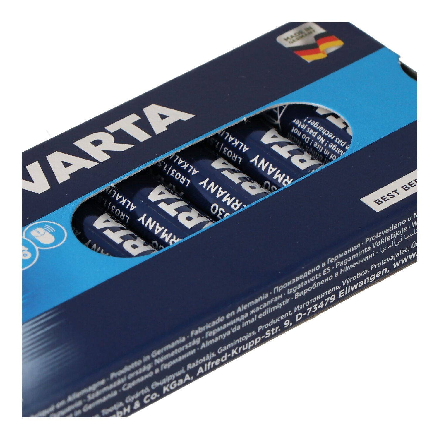 Micro Longlife (1,5 V) Hig Energy) High (ehem. VARTA Batterien Power Varta AAA 4903 Batterie,