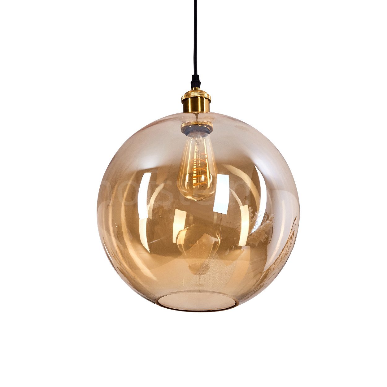 hofstein Hängeleuchte »Barre« 1-flammige Pendellampe aus Metall in altmessi günstig online kaufen