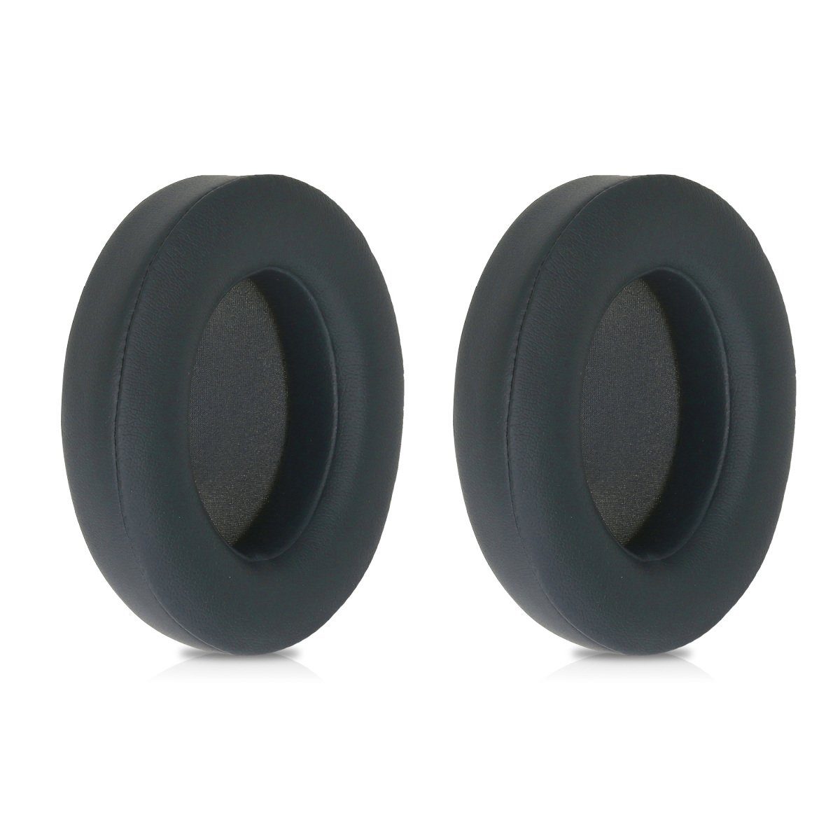 kwmobile 2x Ohr Polster für Beats Studio 2 / 3 Wireless Ohrpolster (Ohrpolster Kopfhörer - Kunstleder Polster für Over Ear Headphones)