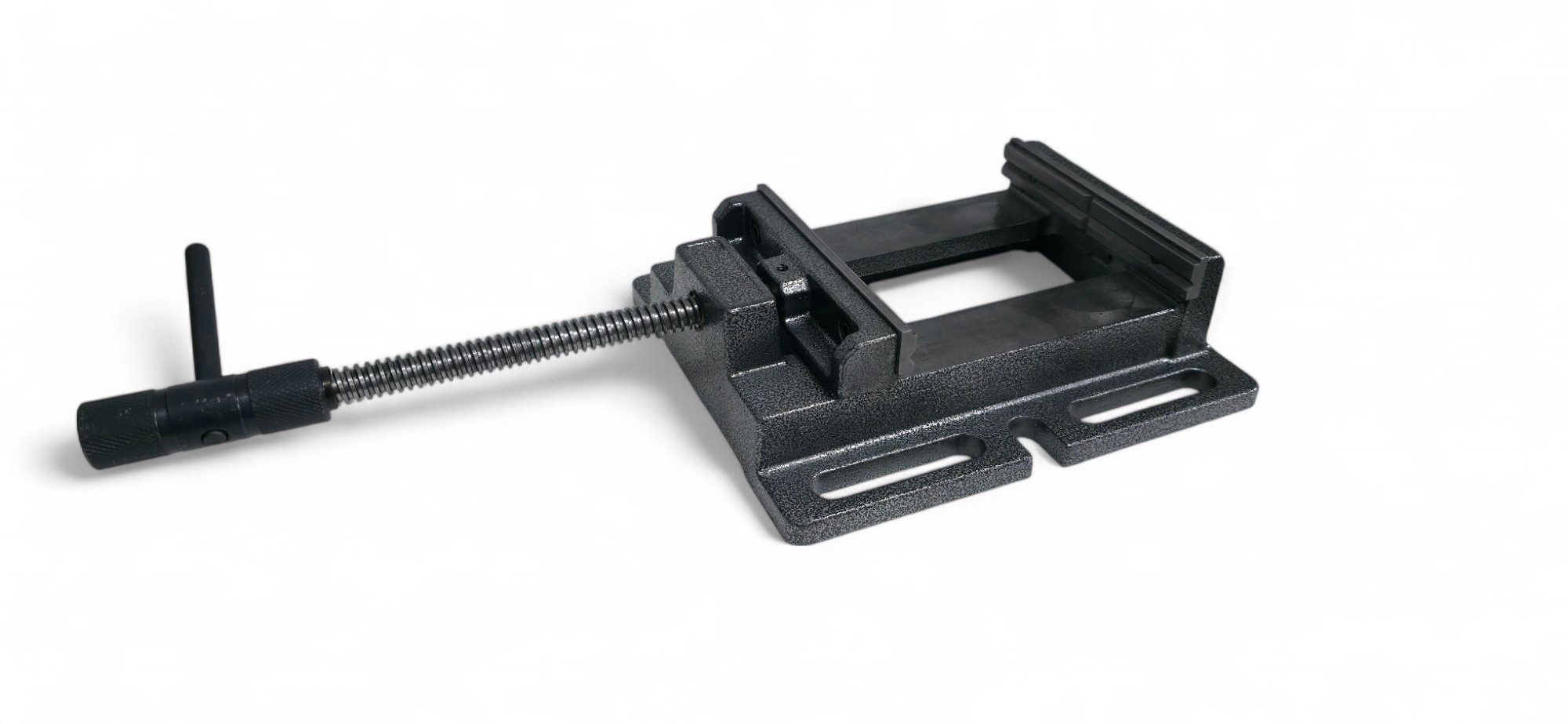 DeTec. Maschinenschraubstock 150 mm Backenbreite Schraubstock Spannweite 0-153mm, Bohrmaschinenschraubstock