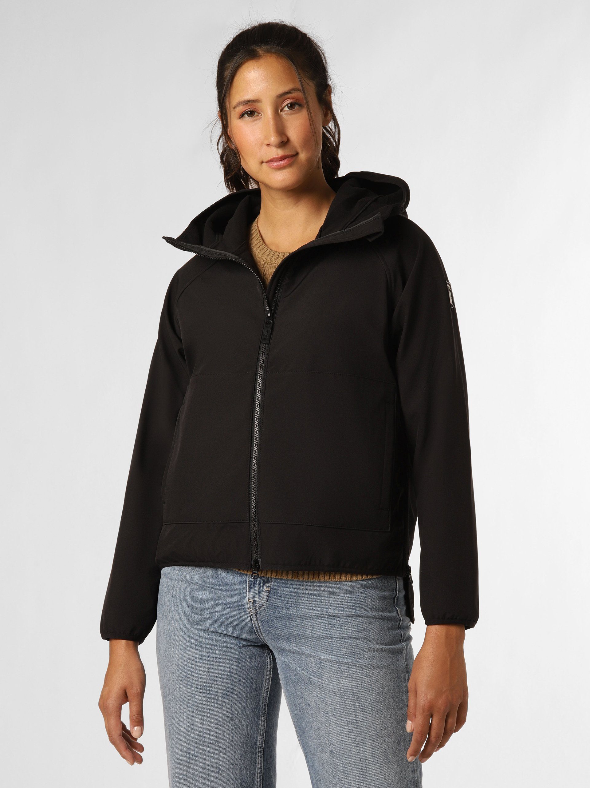 Derbe Funktionsjacke Peutby schwarz