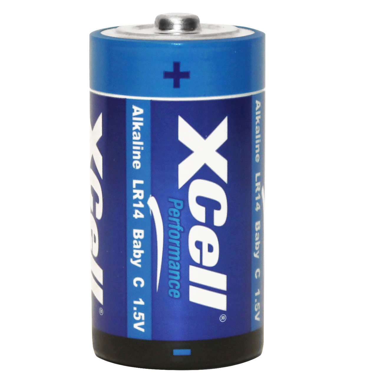 XCell Alkaline Batterie Typ C Baby LR14 1,5V, Auslaufsicherer 2er/4er-Pack Batterie, (2 St), Alkaline Babyzellen Typ C / LR14 1,5V Auslaufsicher & Stabile Spannung