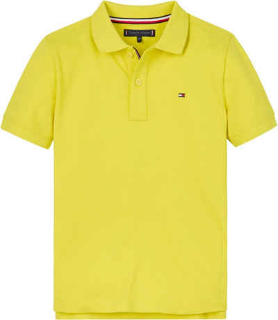 Tommy Hilfiger Poloshirt FLAG POLO S/S mit Logostickerei