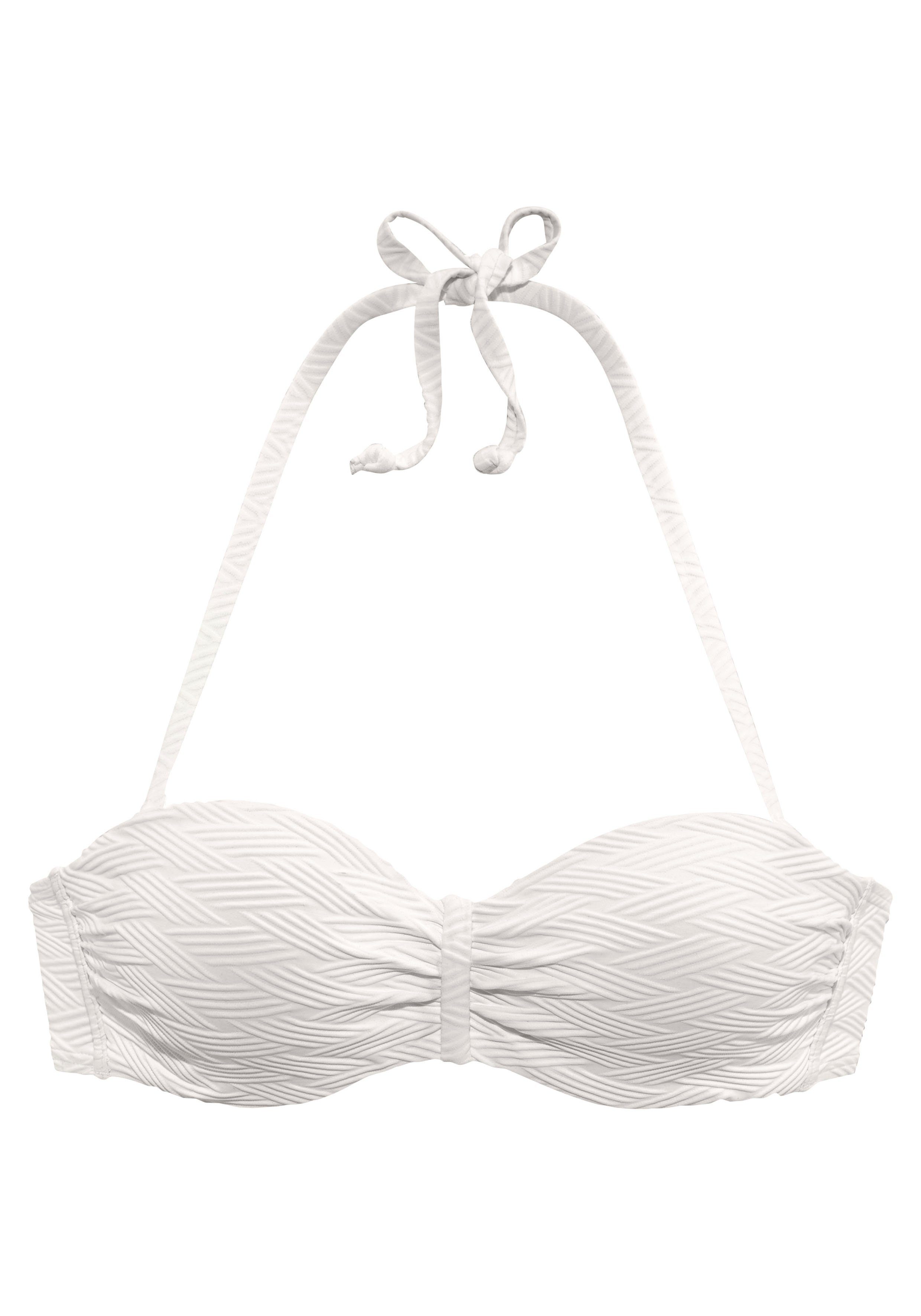 Sunseeker Bügel-Bandeau-Bikini-Top Loretta, mit Strukturmuster günstig online kaufen