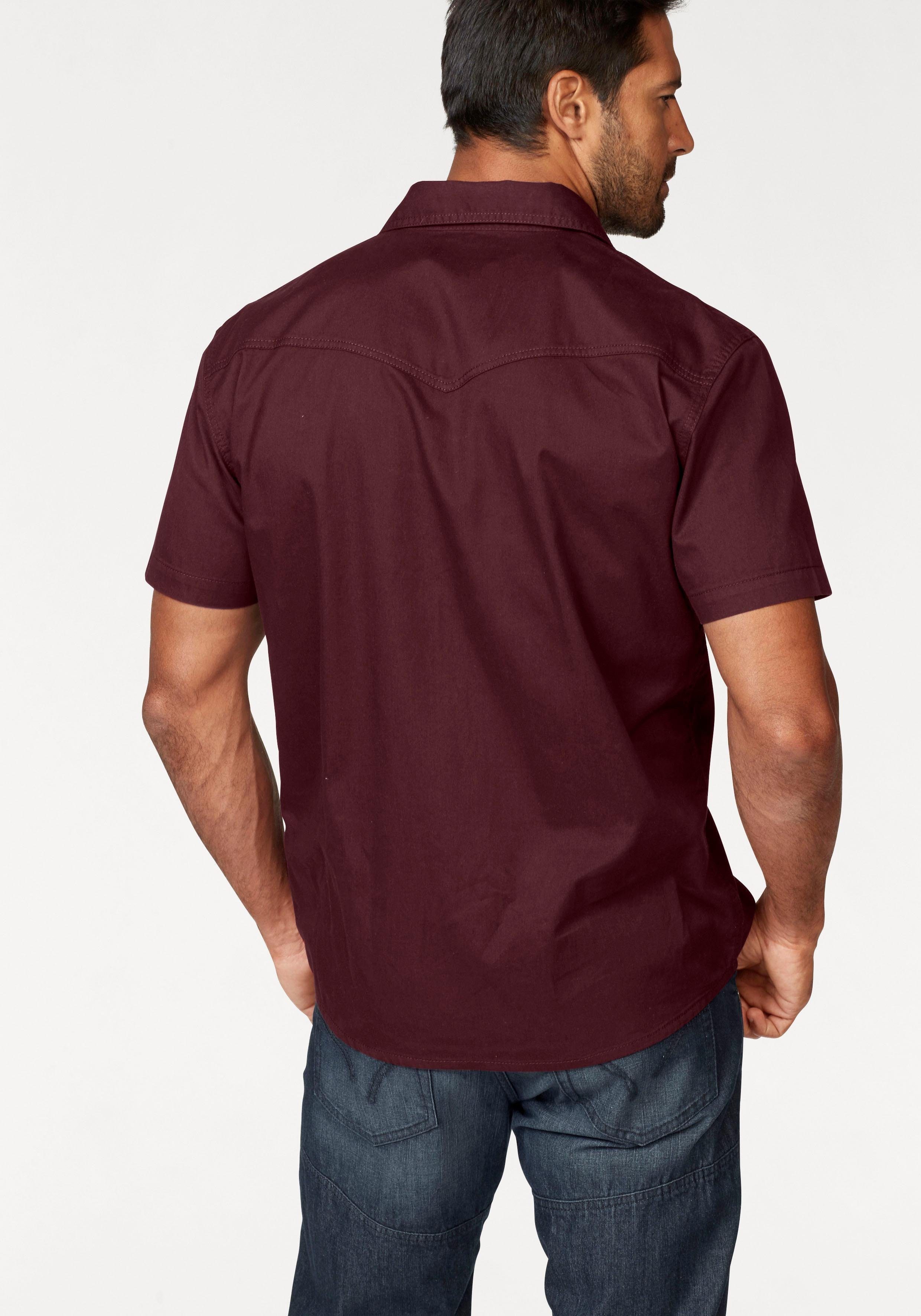 Arizona Kurzarmhemd im Western-Stil günstig online kaufen