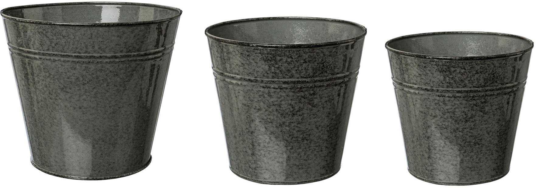 Creativ home Übertopf Übertopf (3 St), mit 3 Größen im Set