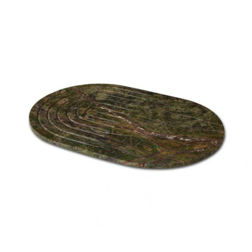 Tom Dixon Tablett Servierplatte Rock Marmor (Oval)