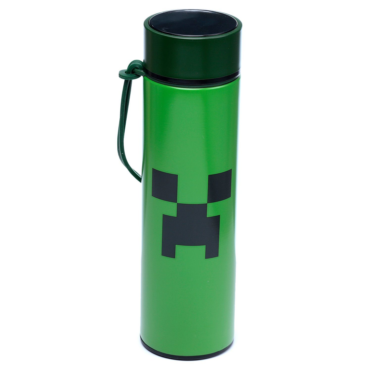 Puckator Backform Minecraft Edelstahl Thermos Flasche Creeper 450ml