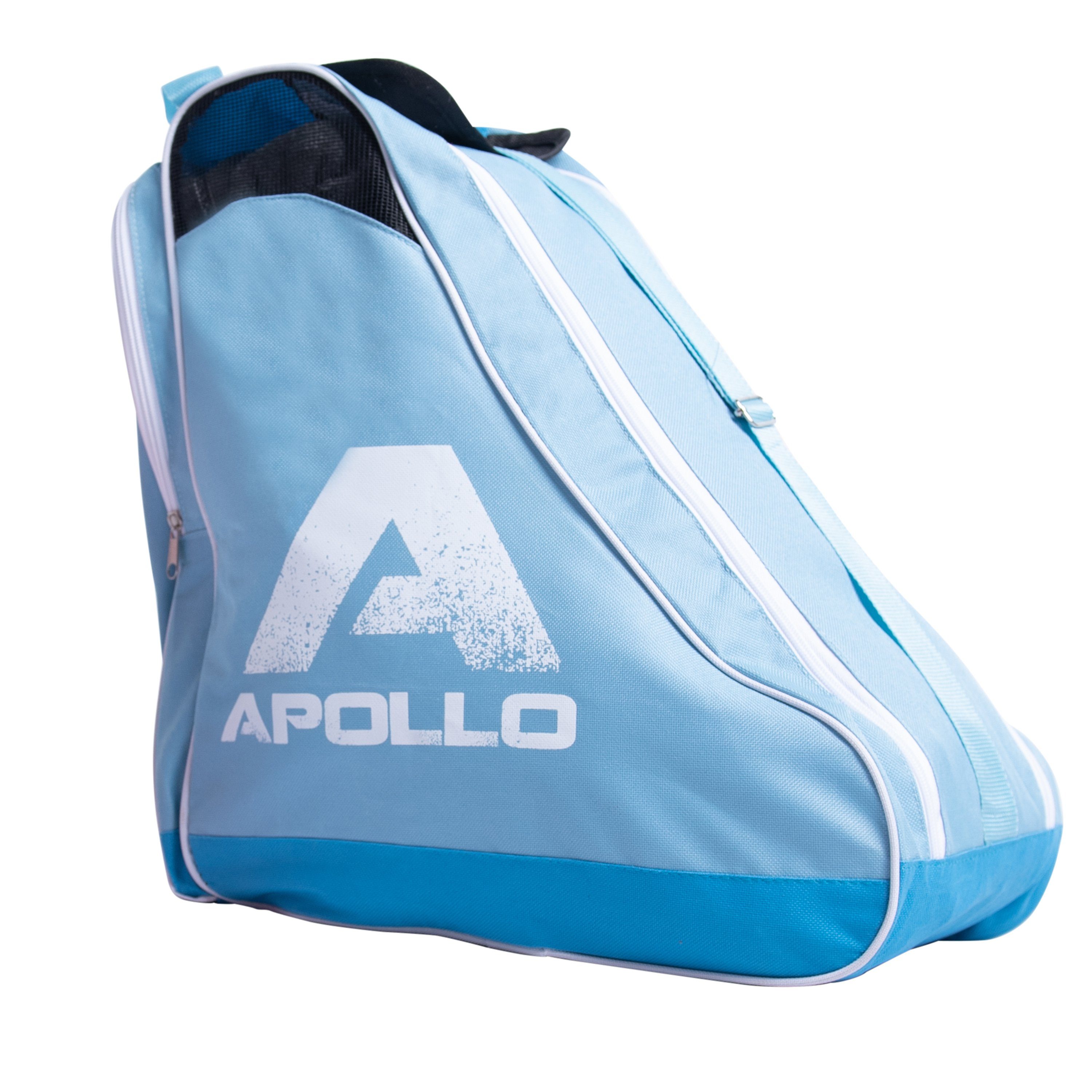 Apollo Skate Bag Skate Bag praktische Tasche für Schlittschuhe und Rollsport, sportlich, stabil und mit verstellbarem Schultergurt blau