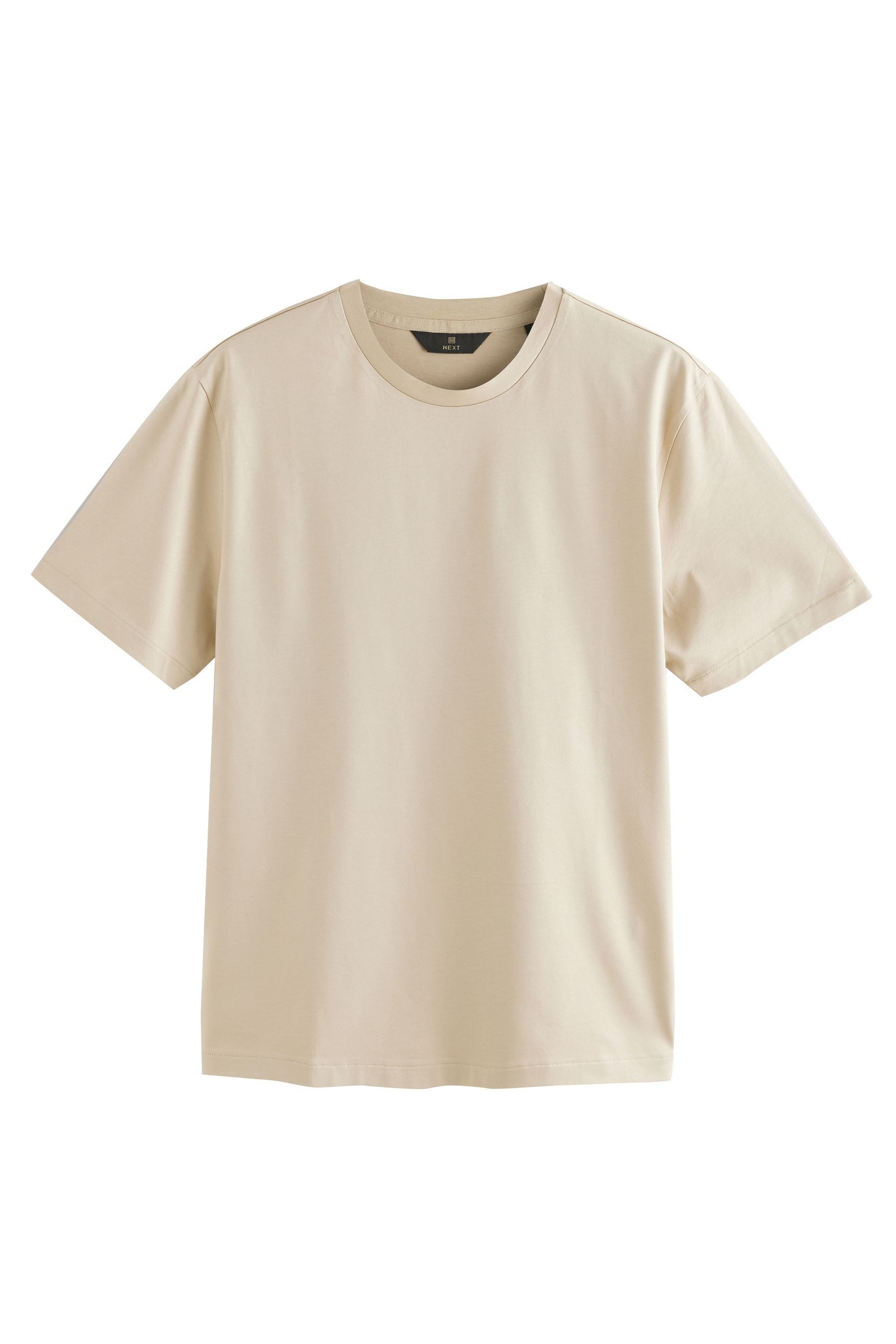 Next T-Shirt Premium T-Shirt aus Supima-Baumwolle günstig online kaufen