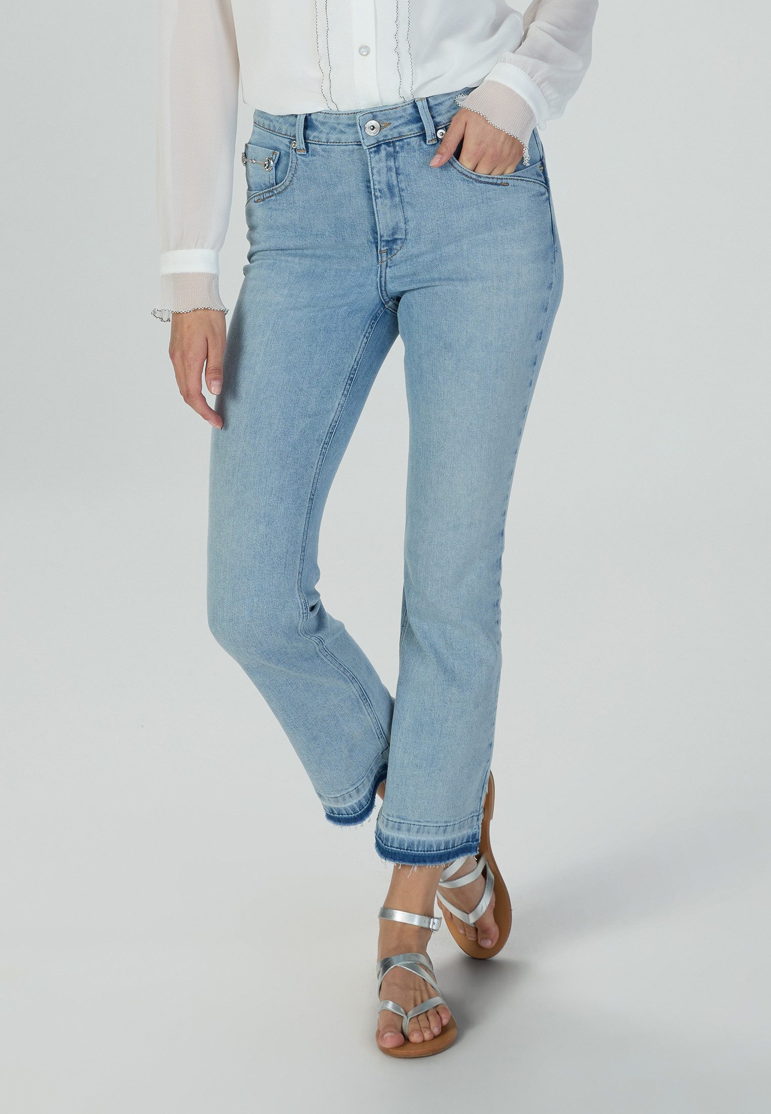 MARC AUREL 5-Pocket-Jeans Jeans-Hosen light blue günstig online kaufen