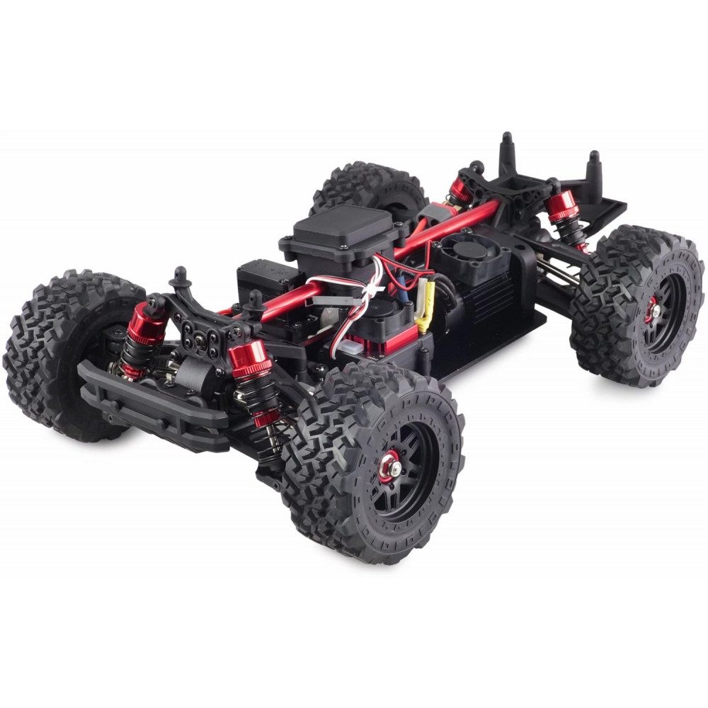 Amewi RC-Buggy Hyper GO Desert Buggy 4WD RTR RC - Ferngesteuertes Auto - schwarz/rot
