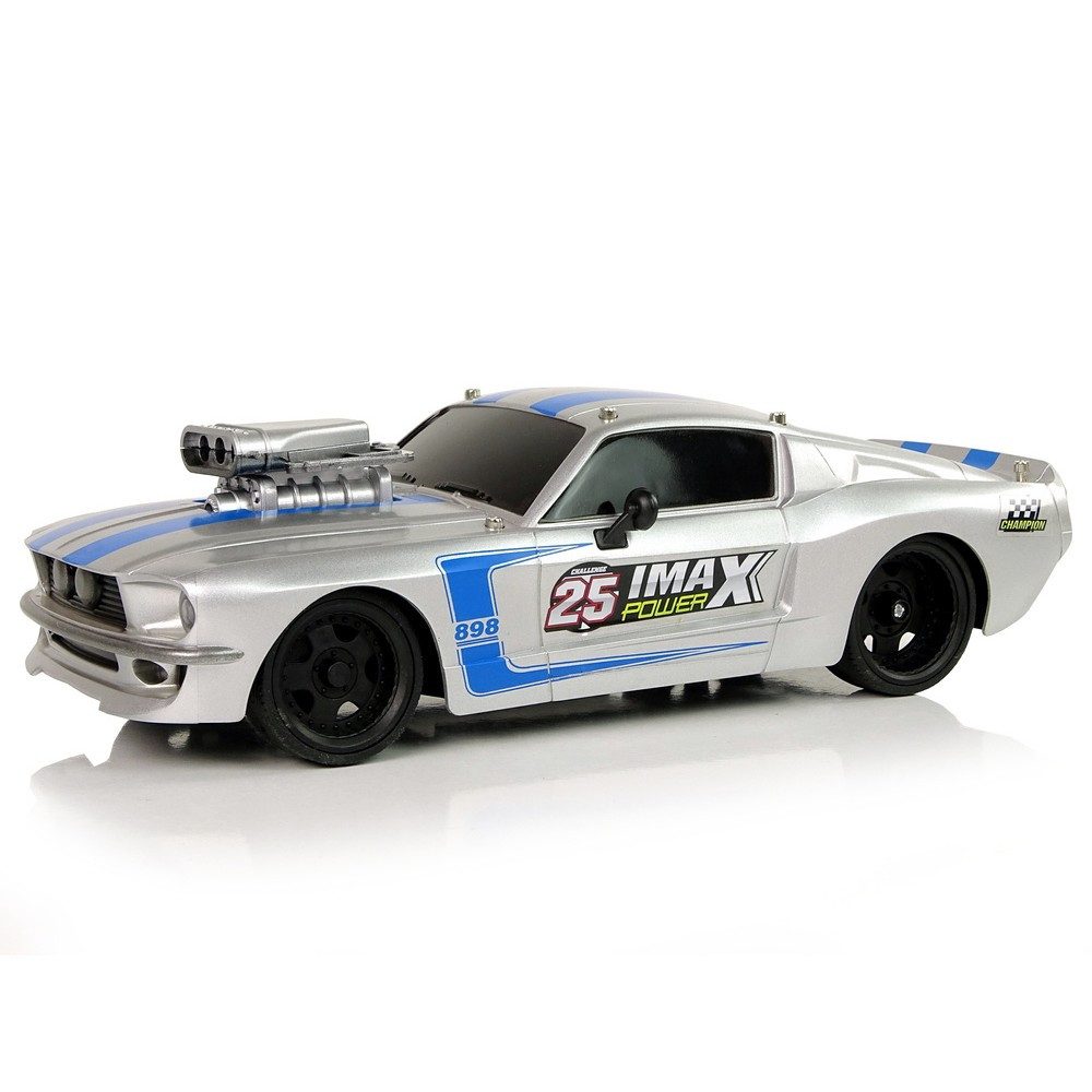 LEAN TOYS RC-Auto Rennwagen Sportflitzer Spielzeugauto (Spar-Set, 1-tlg., 26 x 10 x 7 cm sportlich), Maßstab 1:16, Gummireifen, Akku, Fernsteuerung