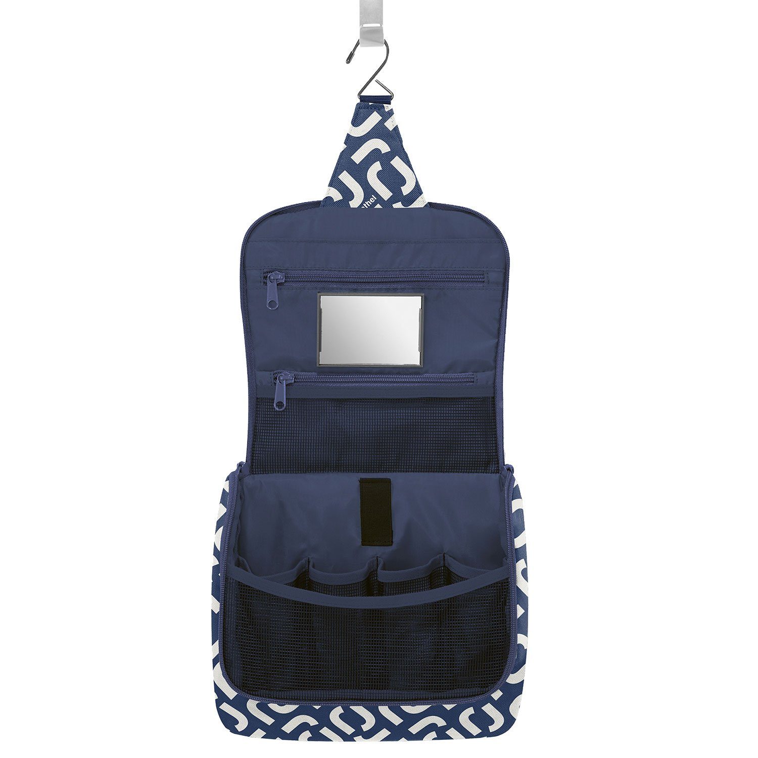 REISENTHEL® Kulturbeutel toiletbag S Kosmetiktasche Waschtasche 3 Liter, inklusive Spiegel