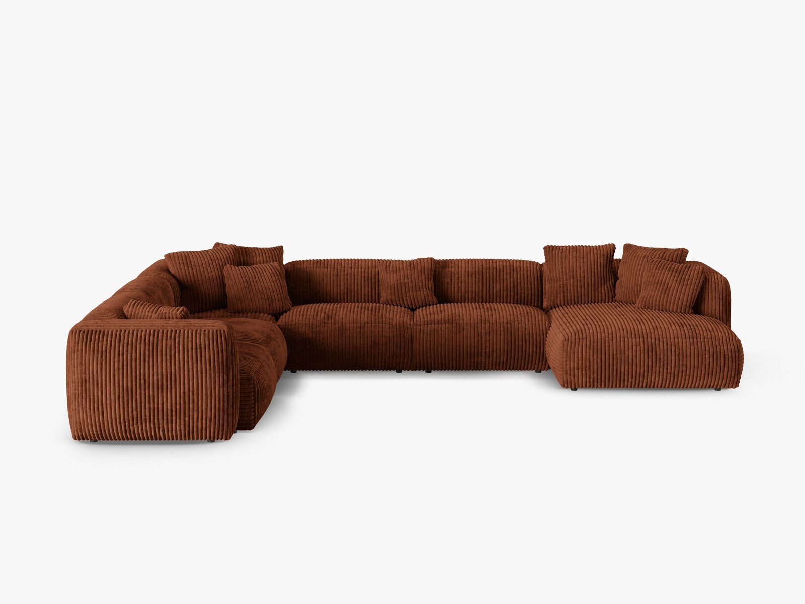 Micadoni Ecksofa Martina, 6-Sitzer, 420 cm breit