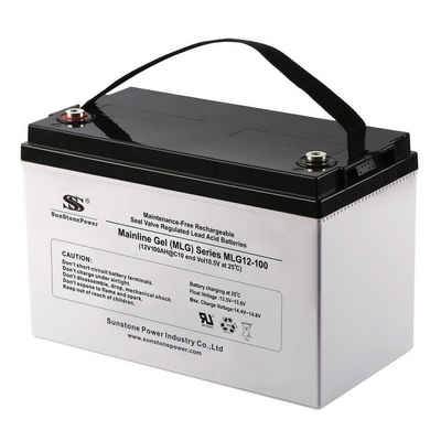 Sunstone Power 12V 100AH (10hr) Gel Batterie PV Stromspeicher USV Notstrom Bleiakkus 100000 mAh