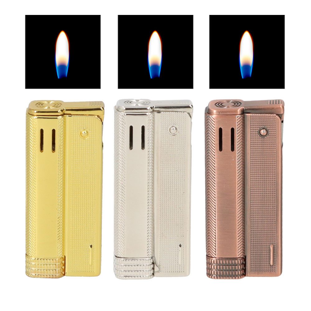 Coumo Feuerzeuge Benzinfeuerzeug Klassiker, Metall Sturmfeuerzeug Vintage Geschenk Box