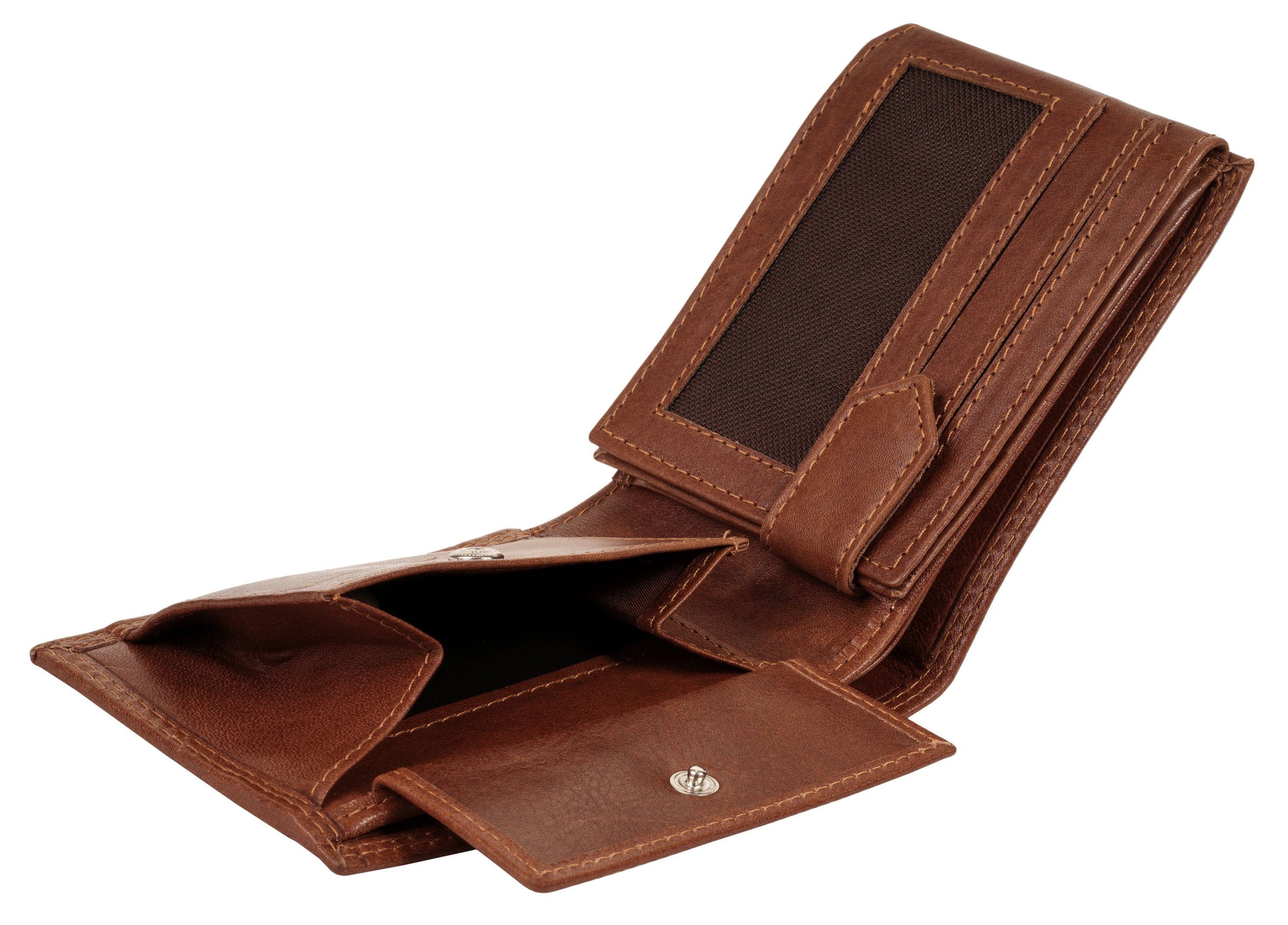 Piké Geldbörse, echt Leder