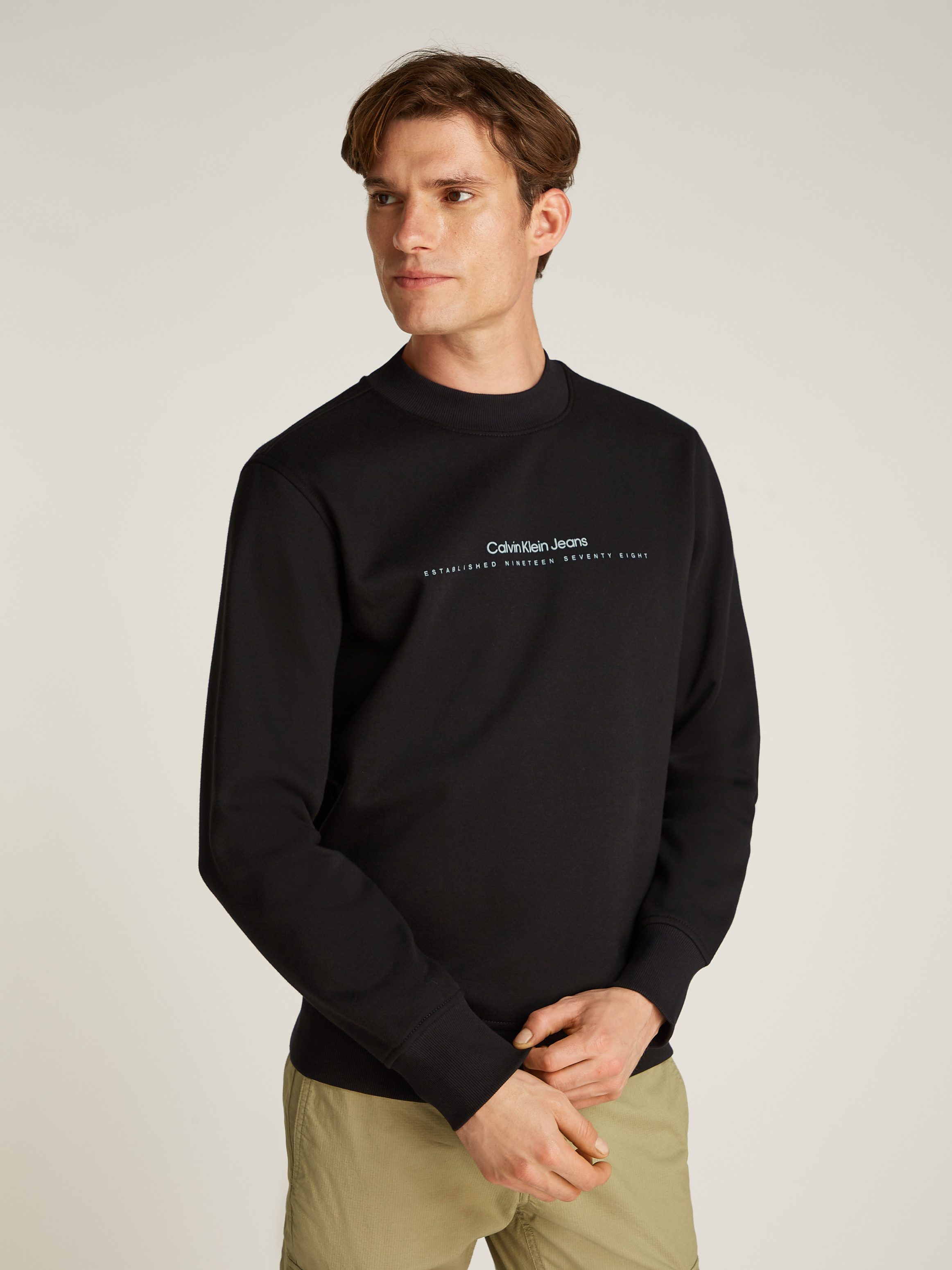 Sweatshirt MINIMAL LOGO CREW NECK