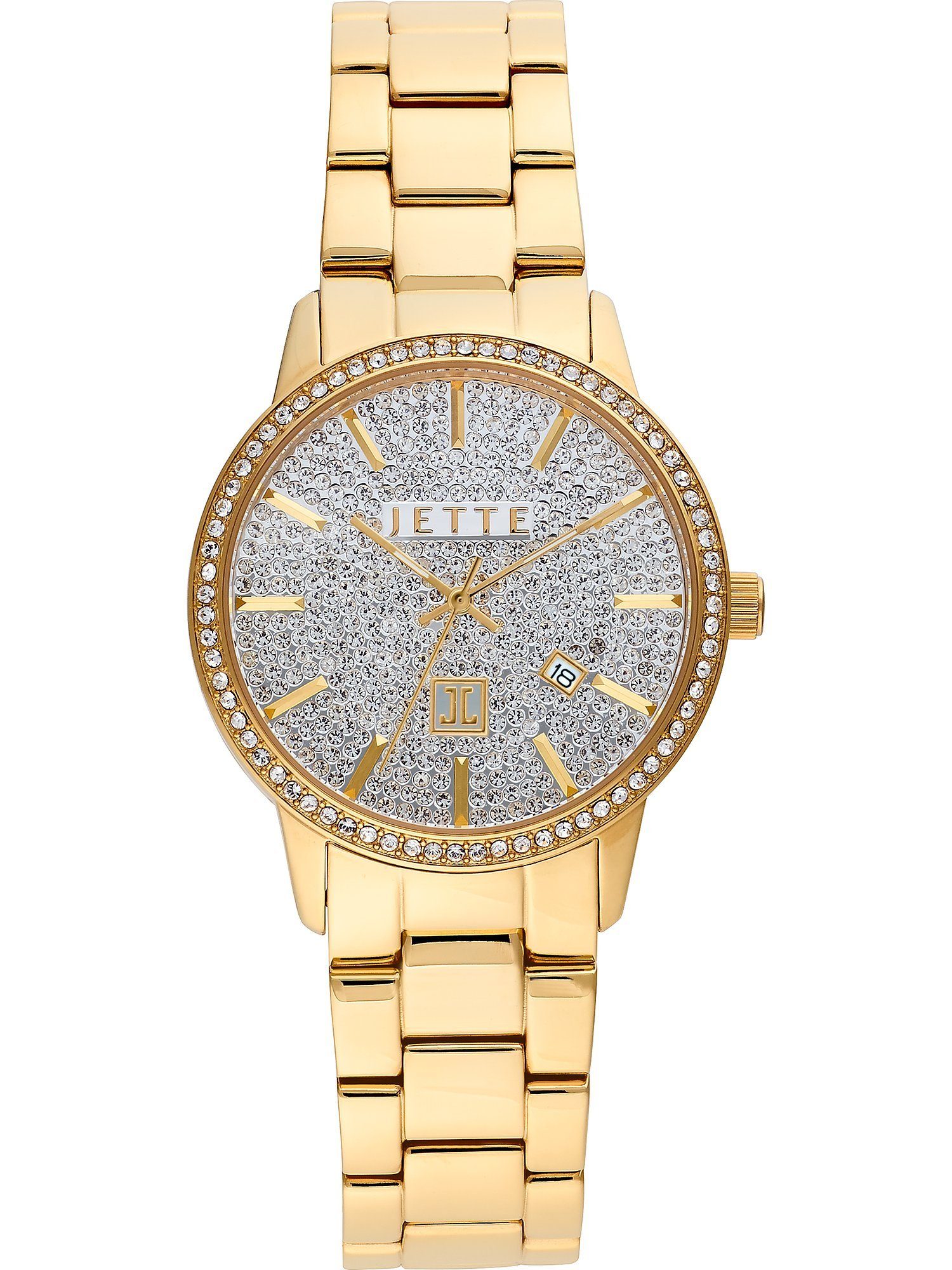 Quarzuhr JETTE Damen-Uhren Analog Quarz