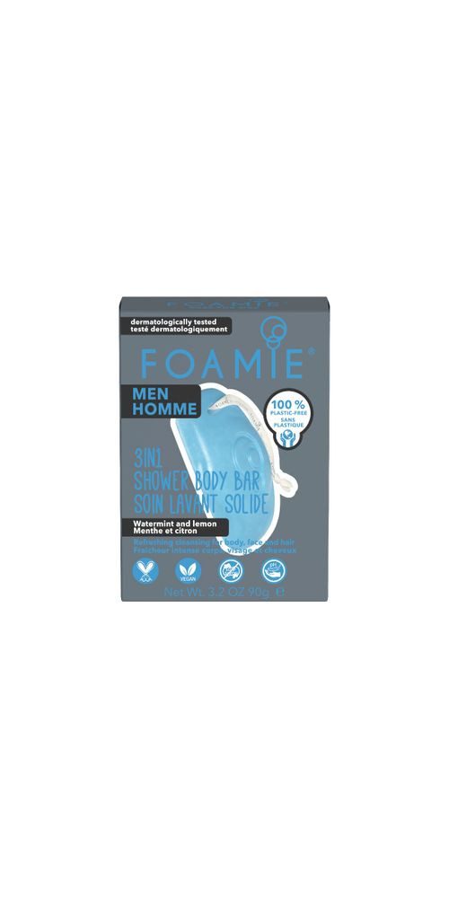FOAMIE Haarshampoo Foamie 3-in-1 Men Bar Seas The Day 90gr