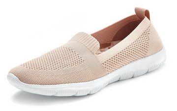 LASCANA Slipper herausnehmbarer Innensohle, Halbschuh, ultraleichter Sneaker, VEGAN