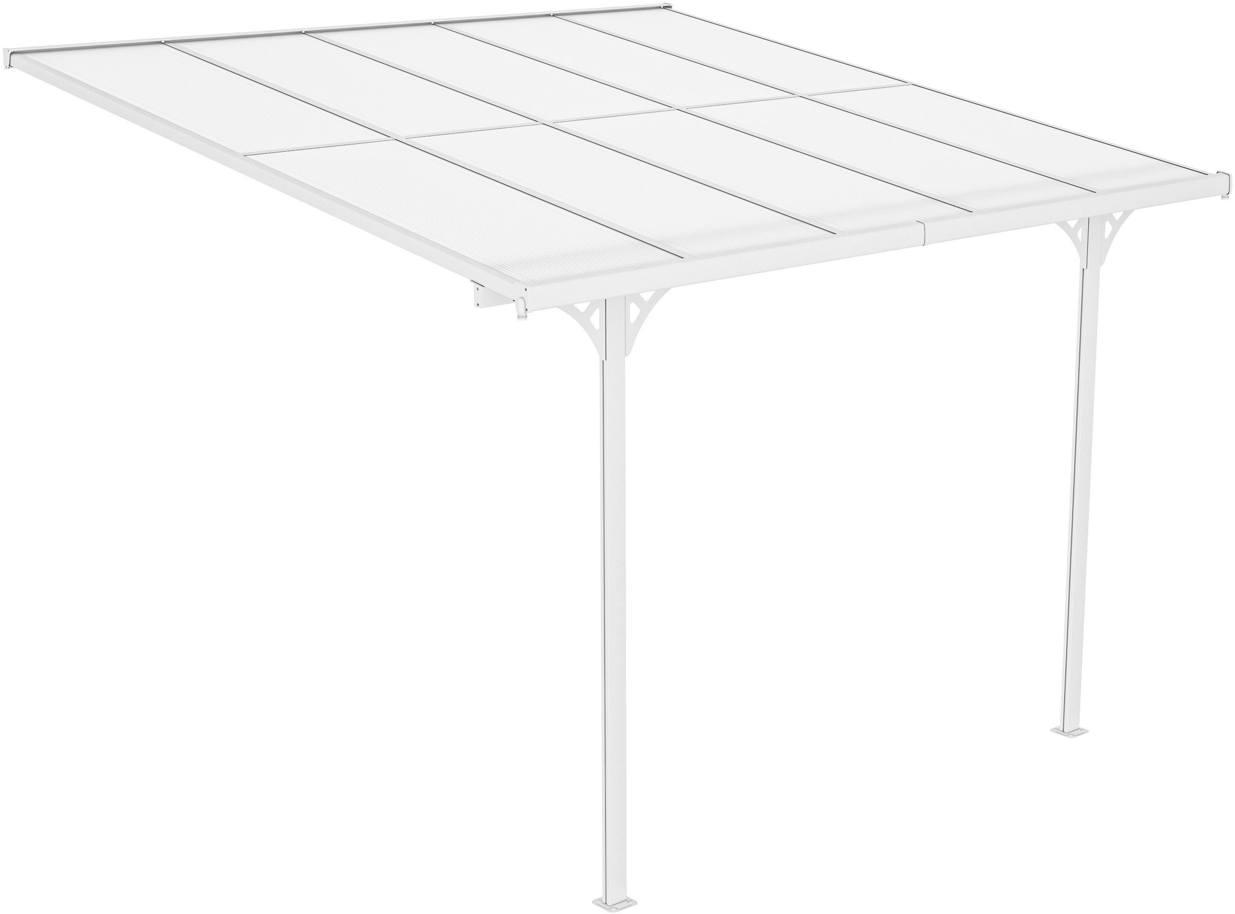 WESTMANN Terrassendach Bruce 313, BxT: 313x300 cm, Bedachung Dachplatten
