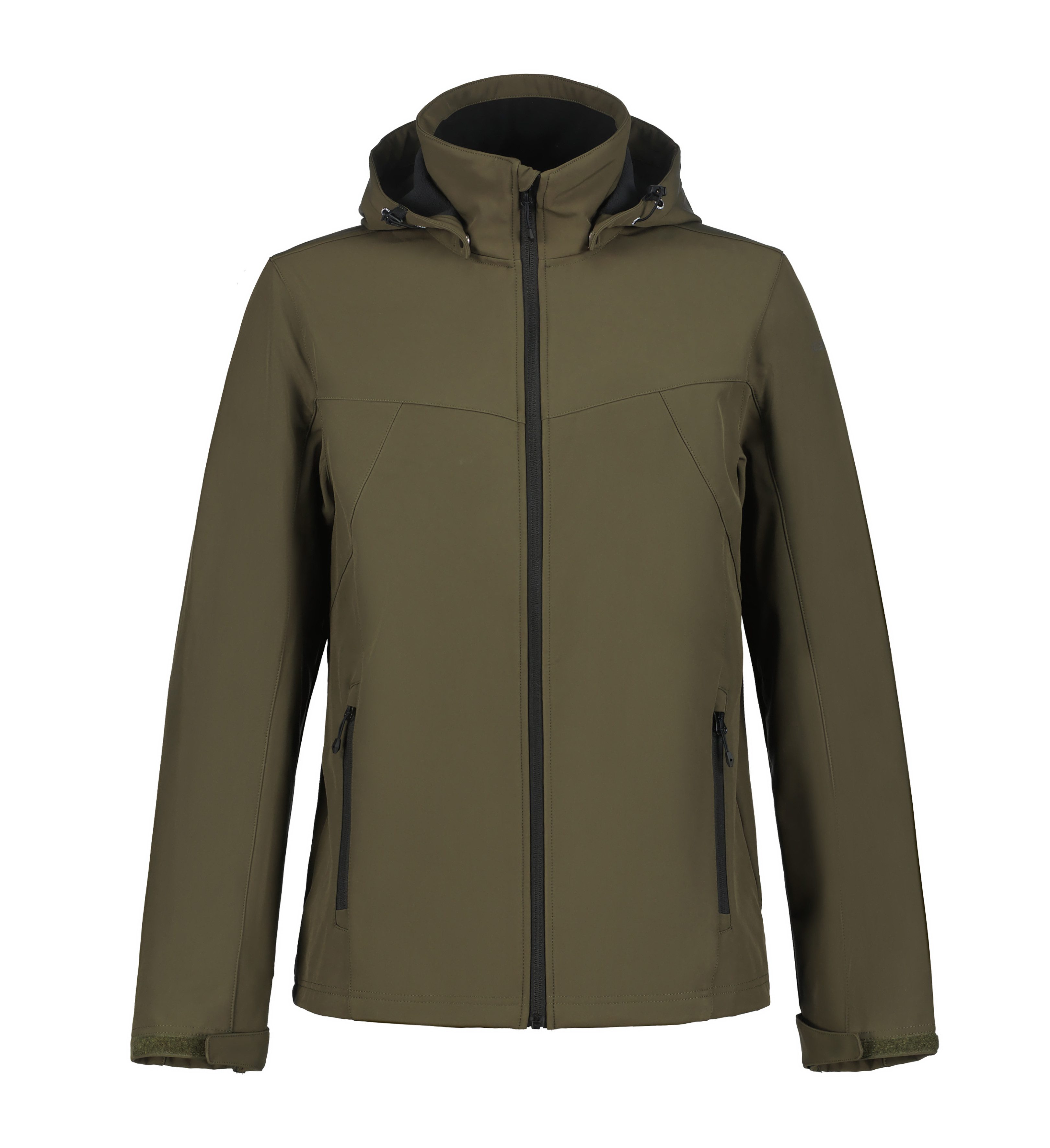 Icepeak Softshelljacke ICEPEAK BRIMFIELD mit abnehmbarer Kapuze, winddicht, wasserabweisend, atmungsaktiv