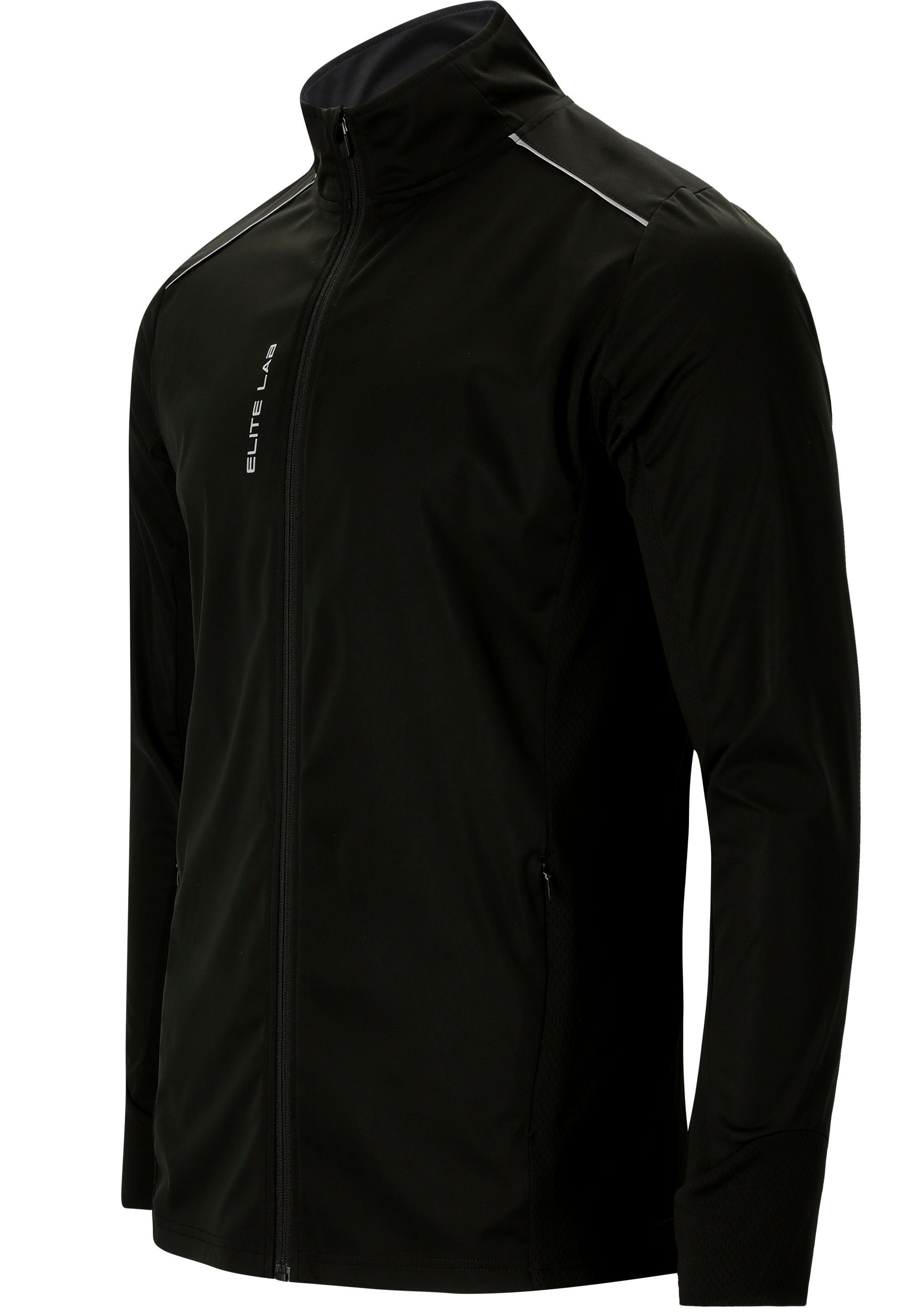 ELITE LAB Laufjacke Heat Material winddichtem X2 aus