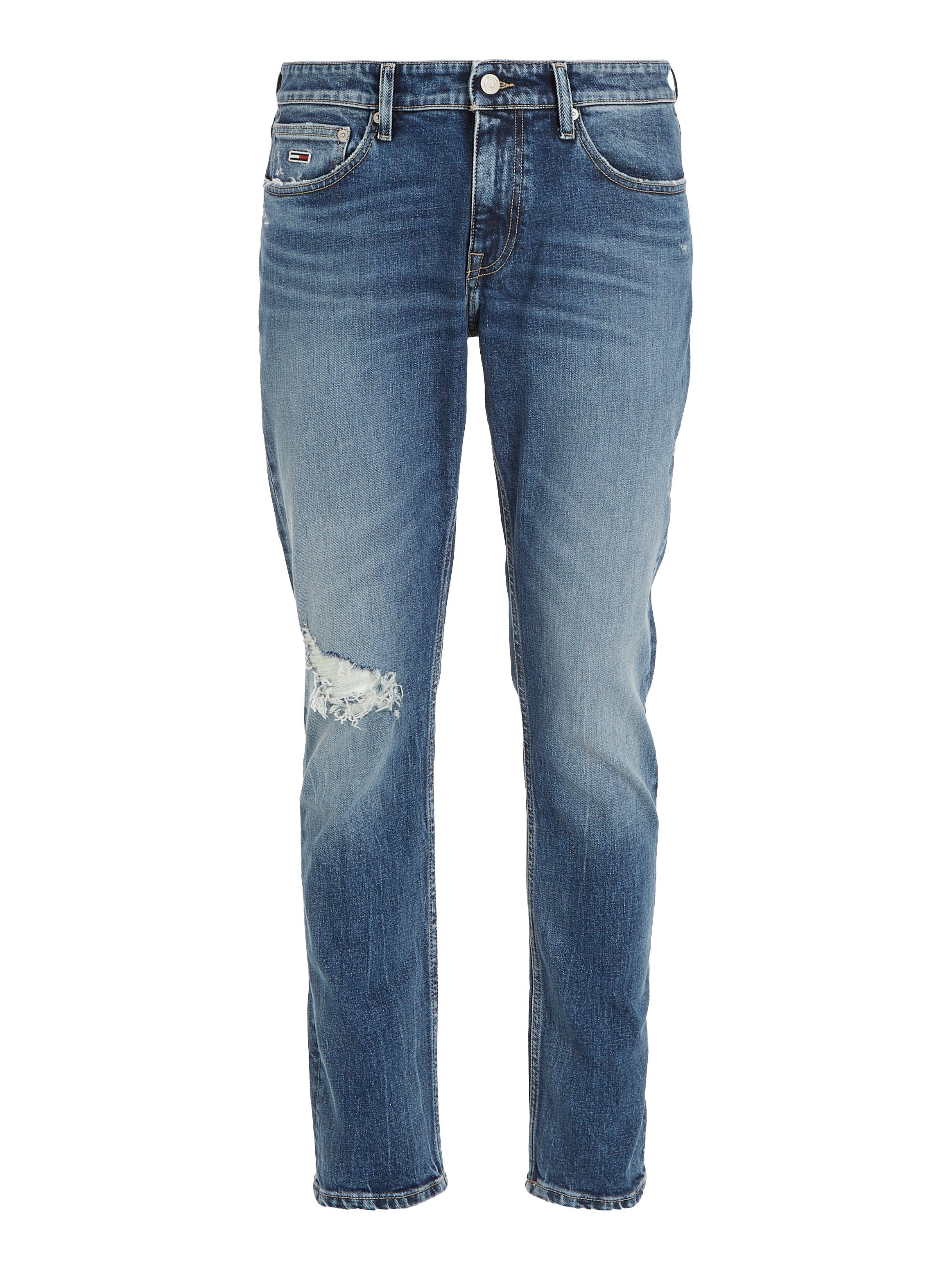 Medium1 SCANTON Tommy im SLIM Denim Jeans 5-Pocket-Style Slim-fit-Jeans