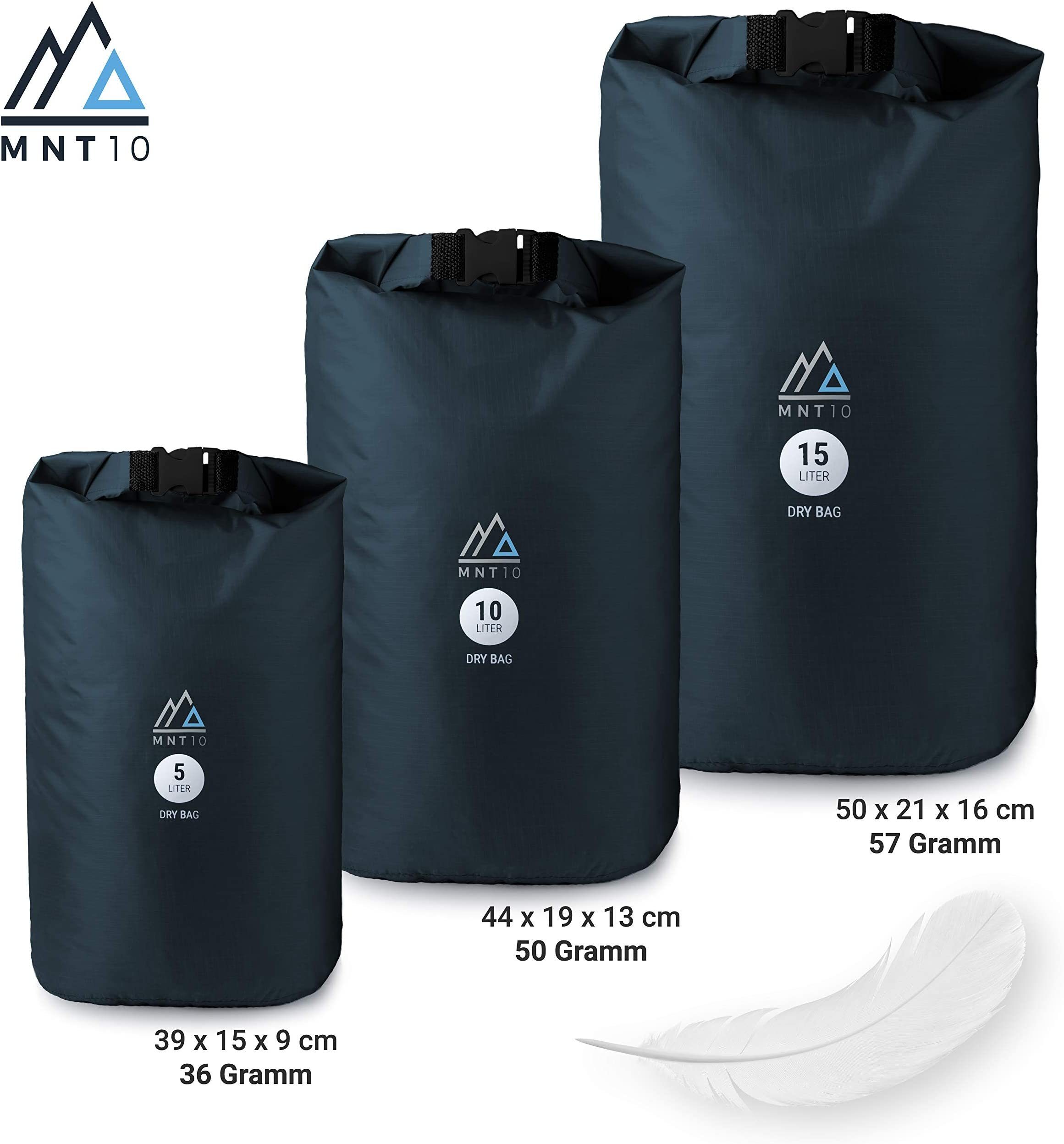 10l, Ultra-Light Taschenorganizer für und Blau, 15l, Tasche, Wasserdichte Outdoor Wasserfeste Reisen 5l, MNT10 Dry Bag Ultra-Light, Tasche