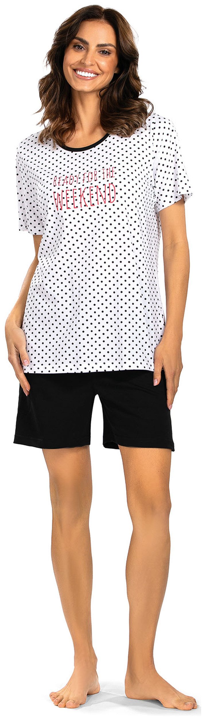 comtessa Shorty Feeling Good (Set, 2 tlg., 2-teilig) Damen Pyjama 2-teilig günstig online kaufen