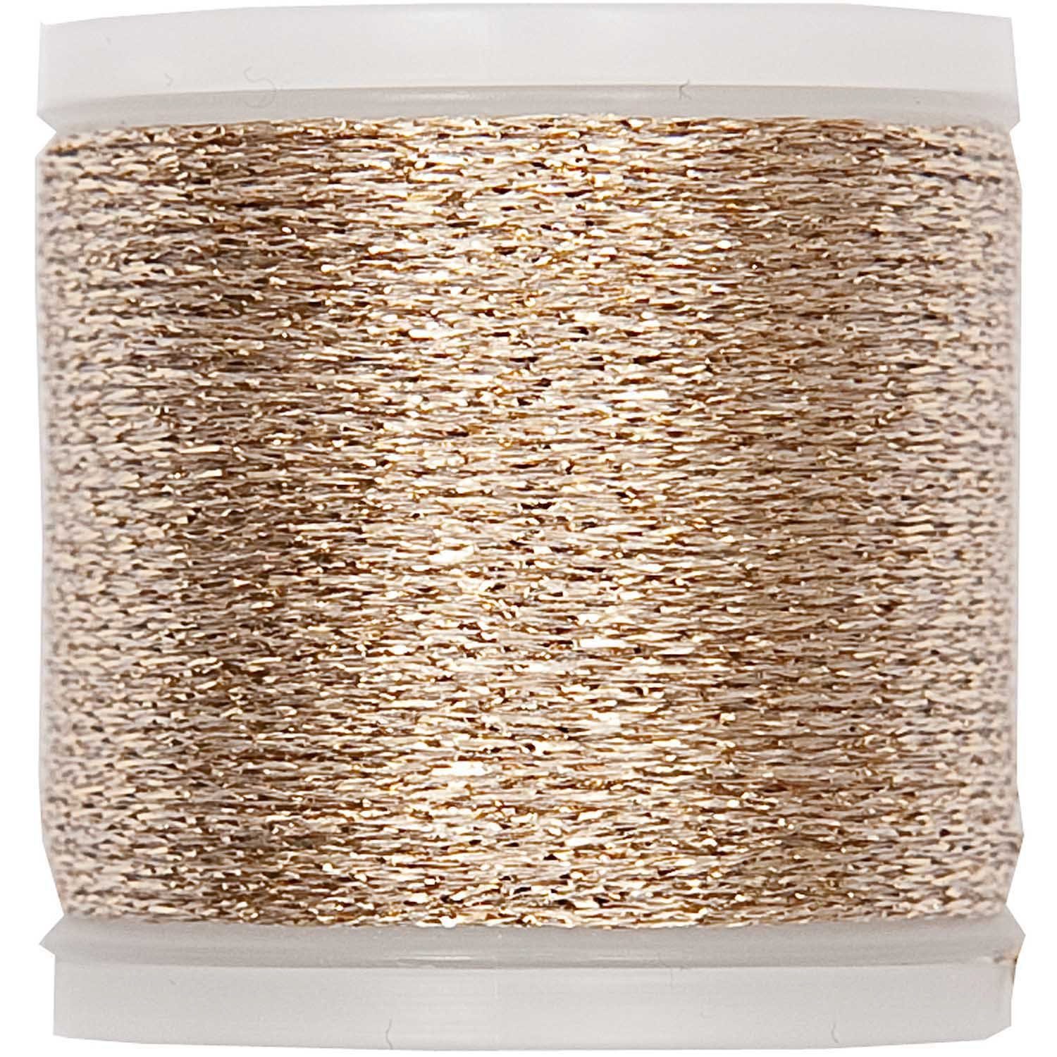 Rico Design Sticktwist Stickgarn, Metallic No. 20 Gold