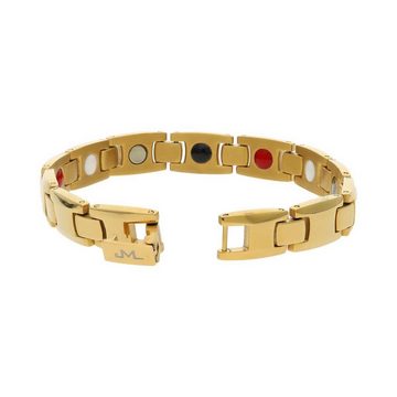 JuwelmaLux Armband JuwelmaLux Magnetarmband Titan vergoldet JL49-03-0015 21 cm (kein Set, 1-tlg., kein Set)
