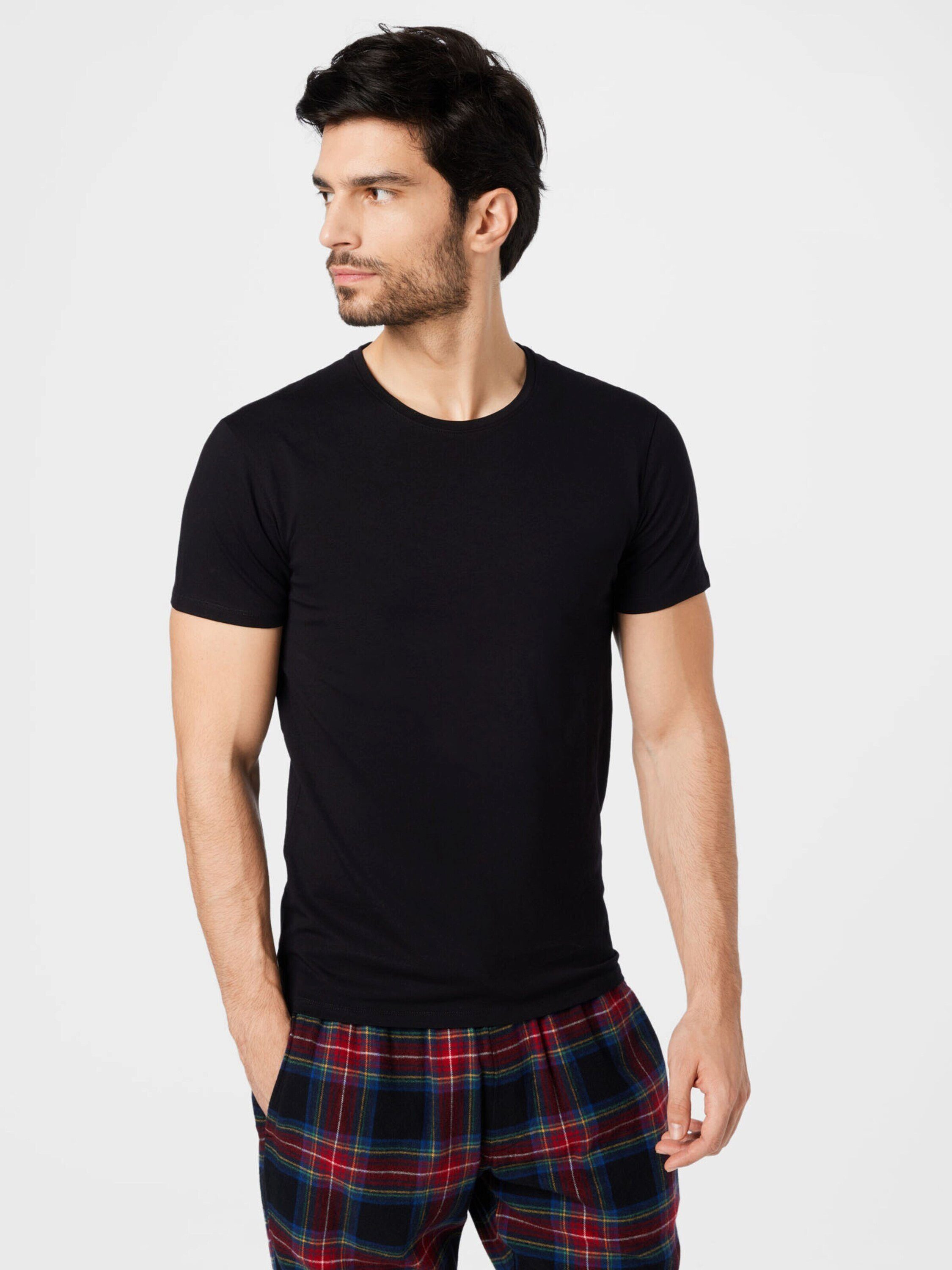 SELECTED HOMME T-Shirt Black (3-tlg) (16076191)