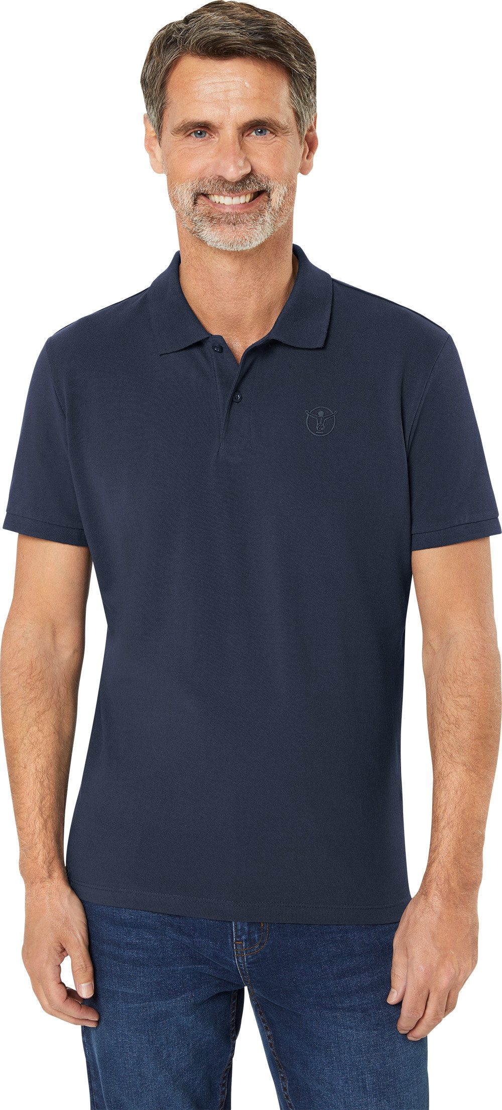 Chiemsee Poloshirt aus reinem Baumwoll-Piqué