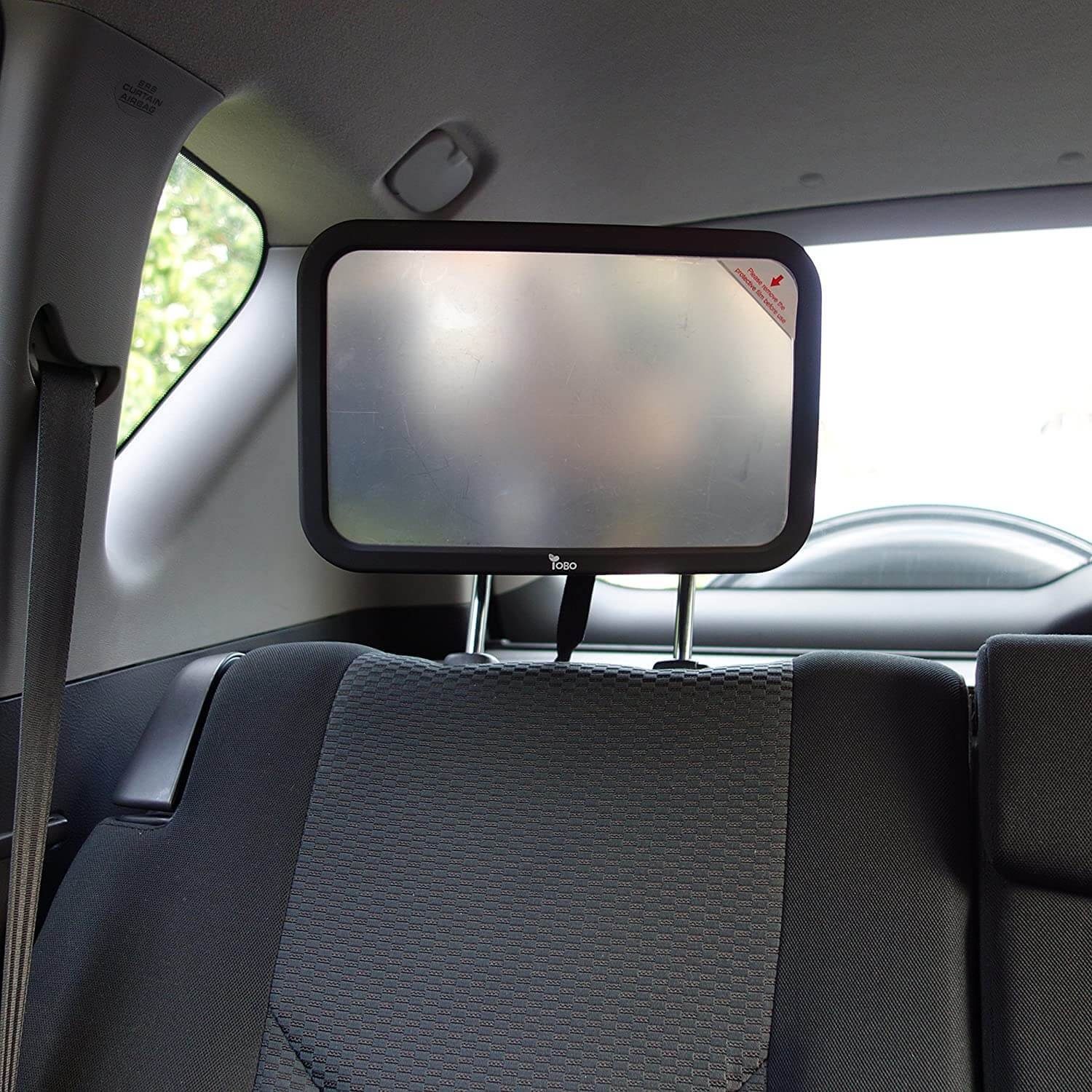 Autositzspiegel, Erstausstattung Rücksitzspiegel Babyspiegel Große Wumbi Vergrößerung konvexe Baby Autospiegel Spiegelfläche Spiegelbildes, des