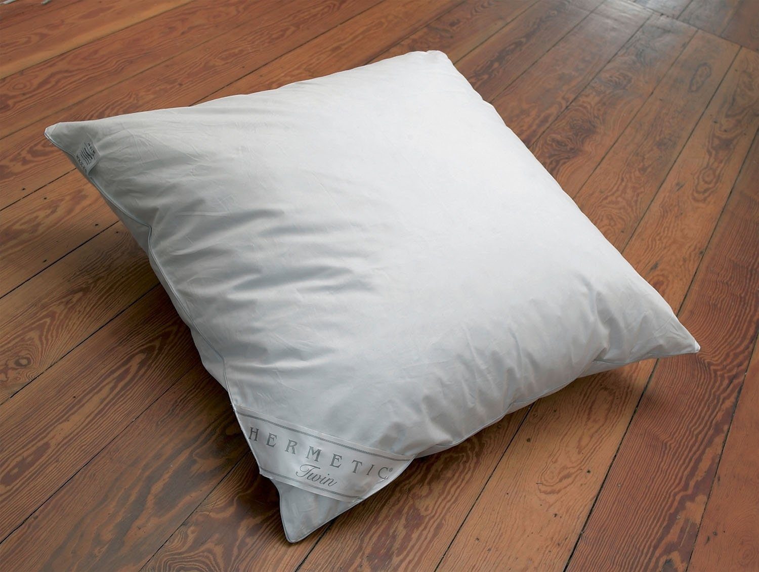 Bielefelder Bettfedern-Manufaktur Verse GmbH Kopfkissen TWIN, 80 x 80 cm, Made in Germany, Füllung: Daunenfedern, Federn, Bezug: Baumwolle, Bauchschläfer, Rückenschläfer, Seitenschläfer