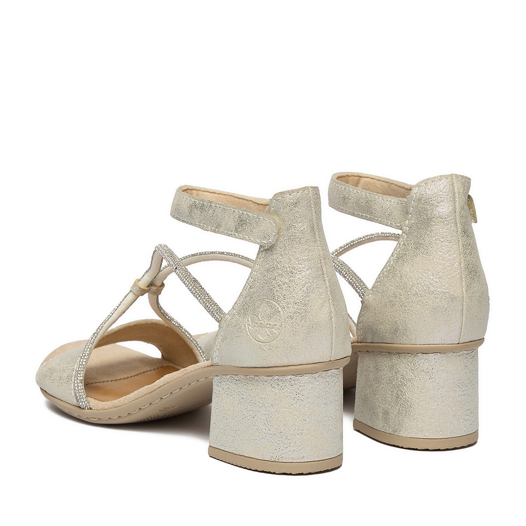 Rieker Rieker Damen-Sandalen Silber 64654-40 Sandale