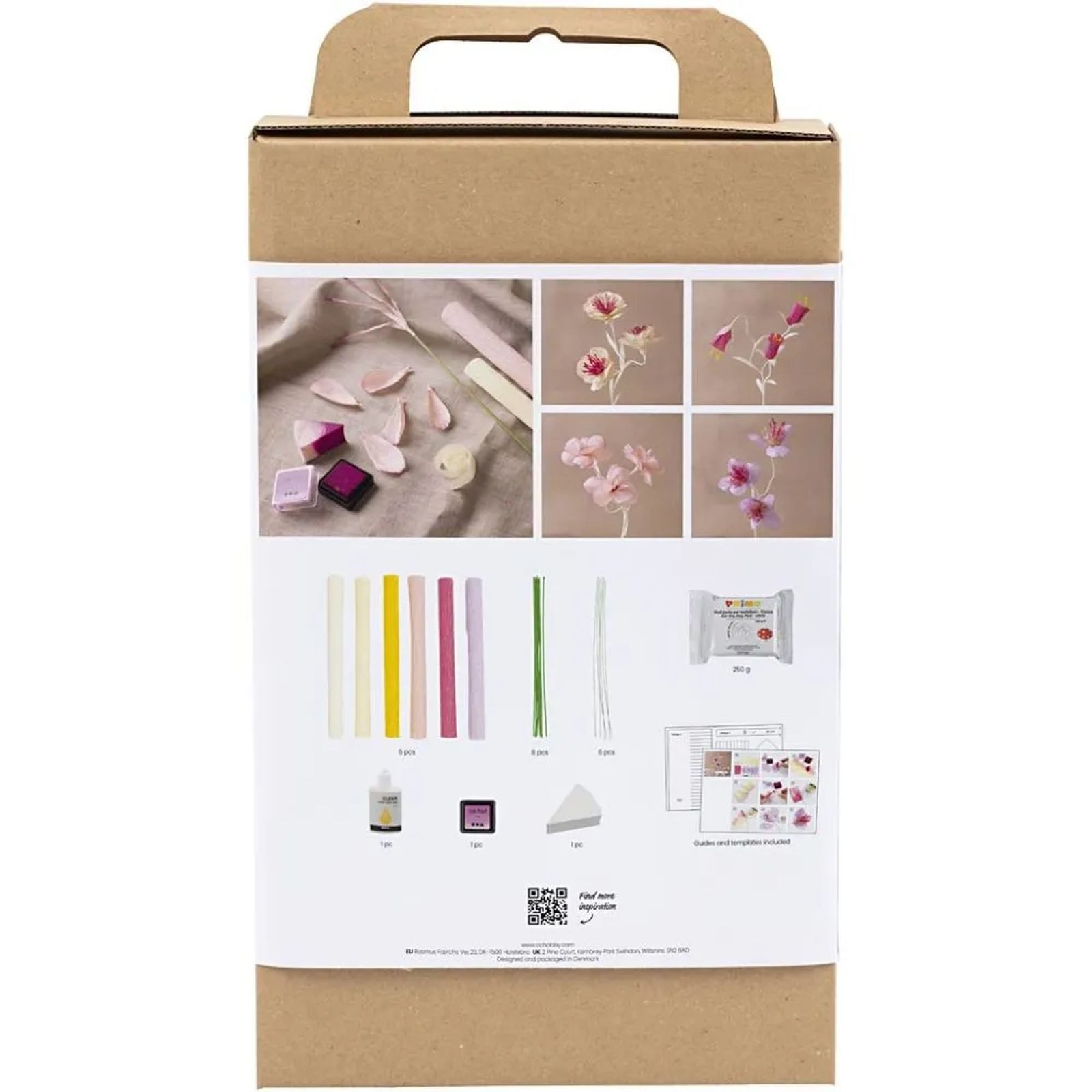 creativ company Kreativset Crepe Paper Sets, DIY Sets