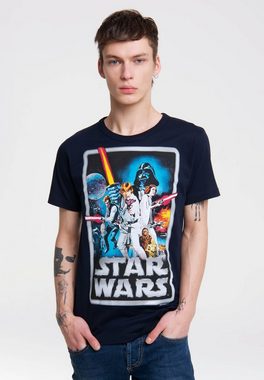LOGOSHIRT T-Shirt Krieg der Sterne Poster mit tollem Print