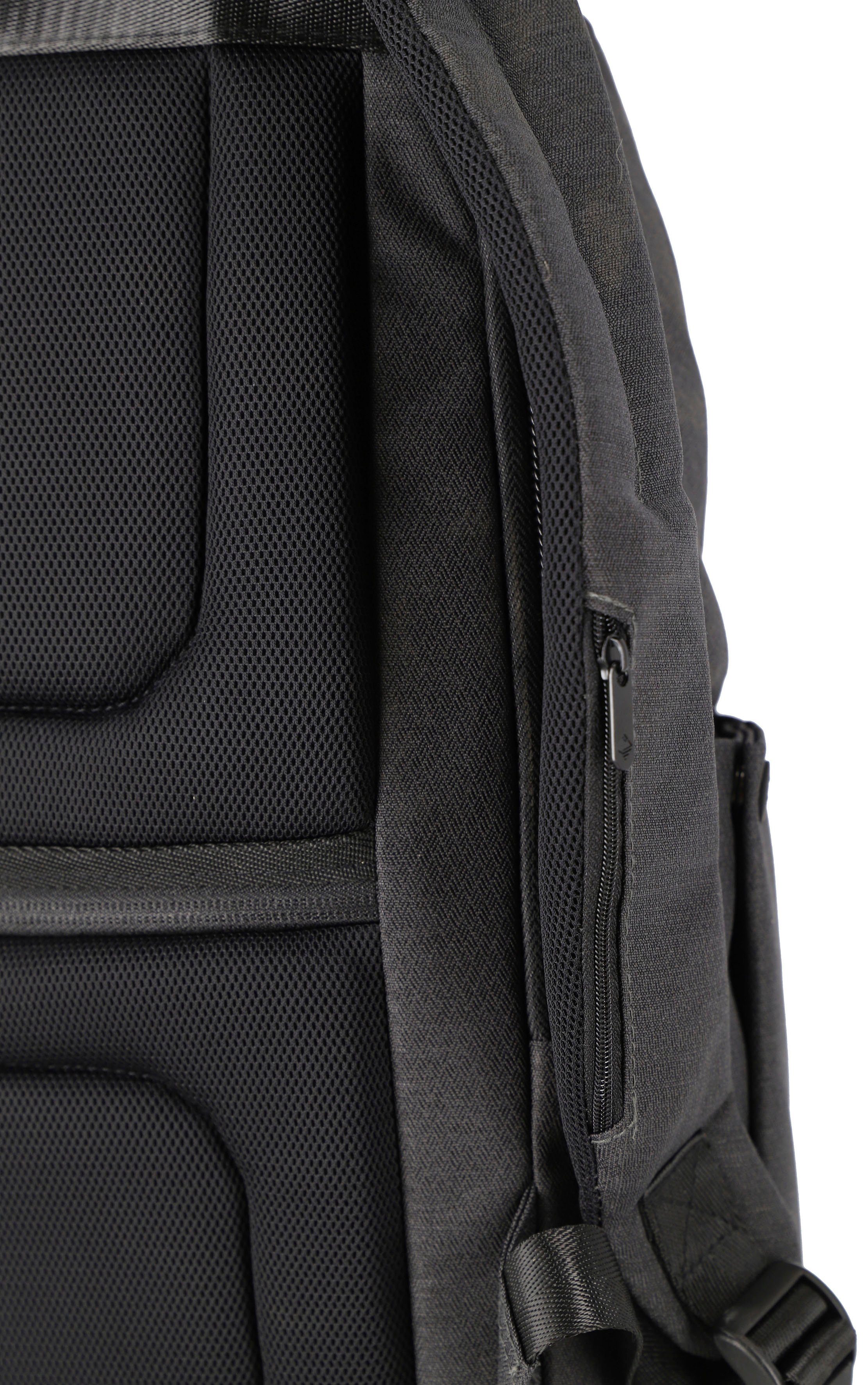 cm, Meet, 41 Antracite travelite anthrazit, erweiterbar Rucksack